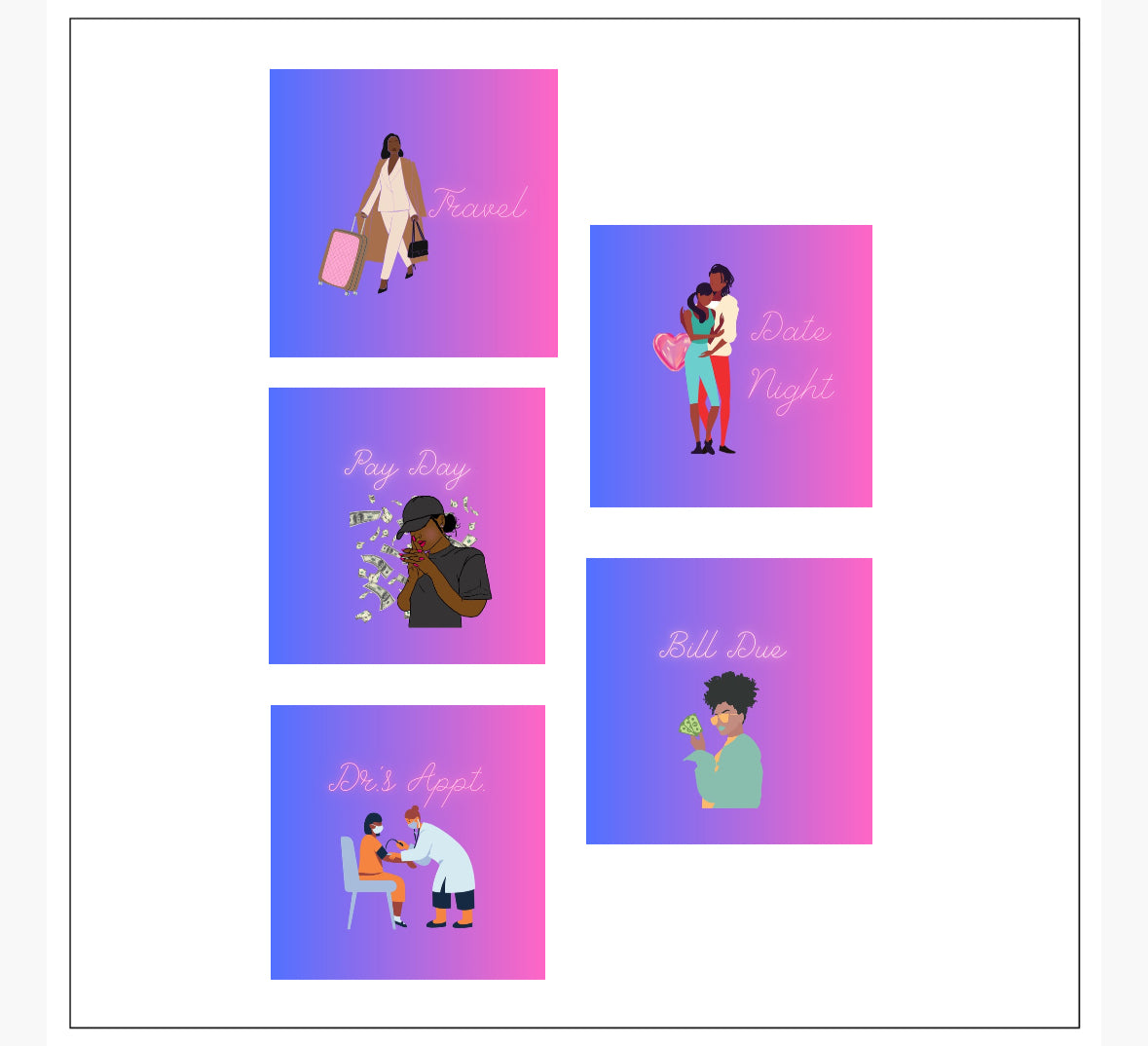 Planner Stickers (d)