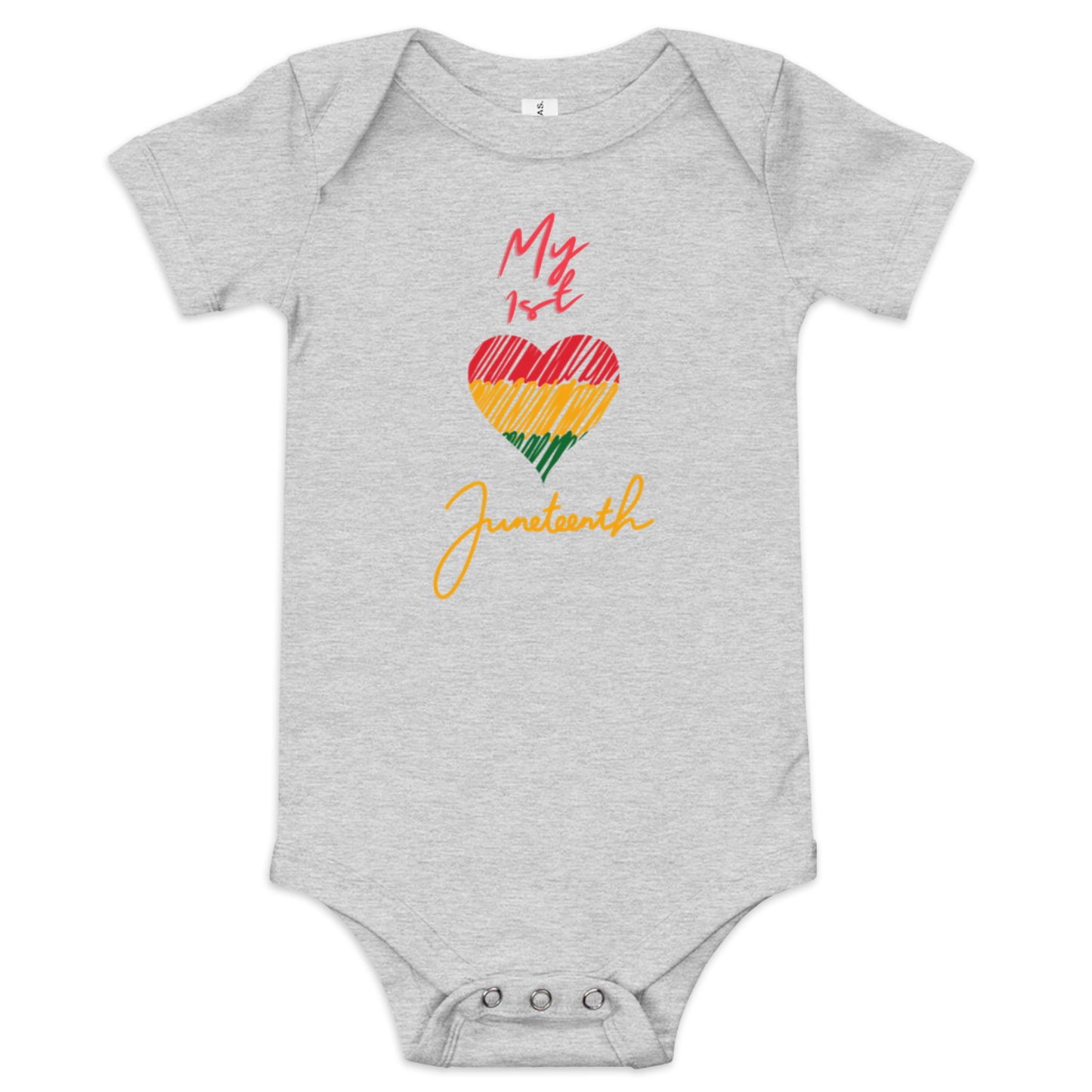 Baby Juneteenth Heart