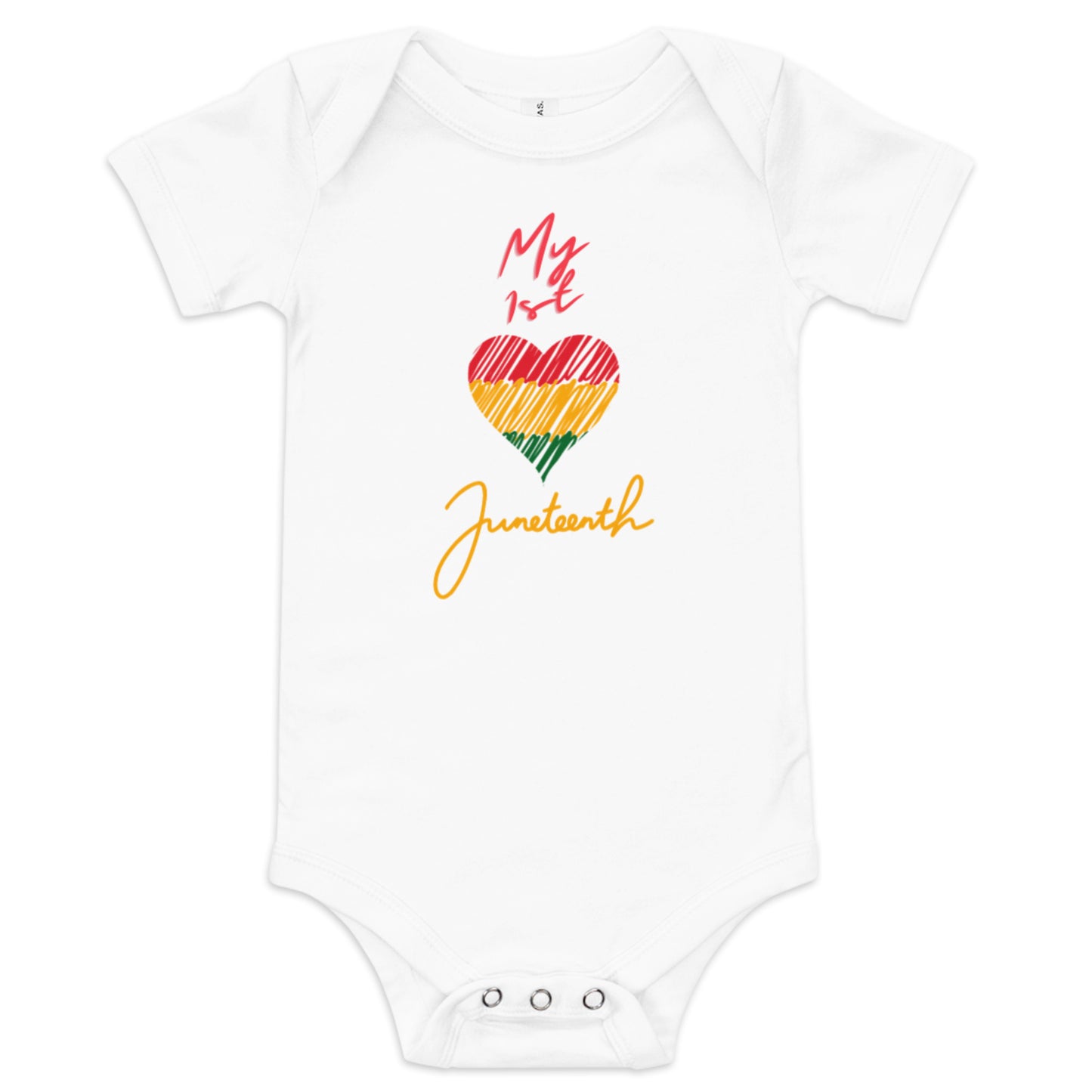 Baby Juneteenth Heart