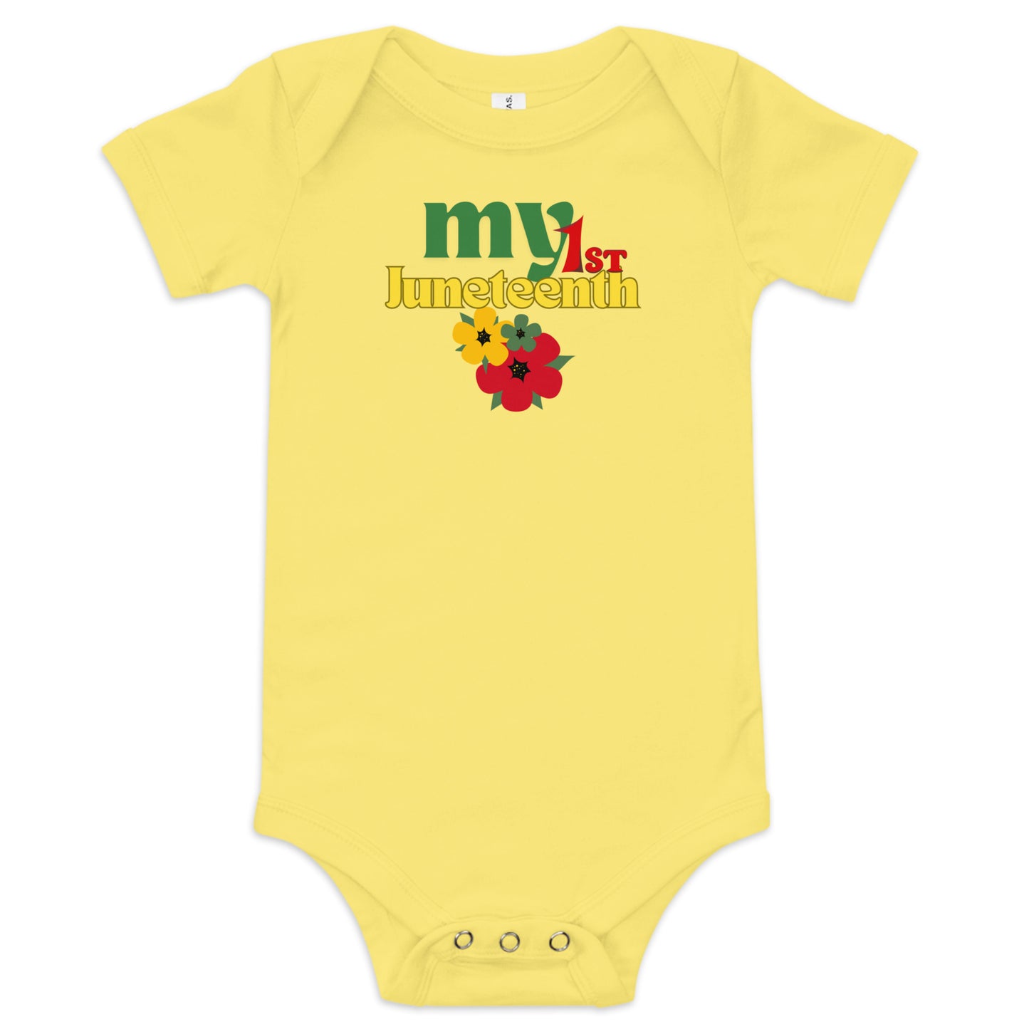 Baby Juneteenth Flower