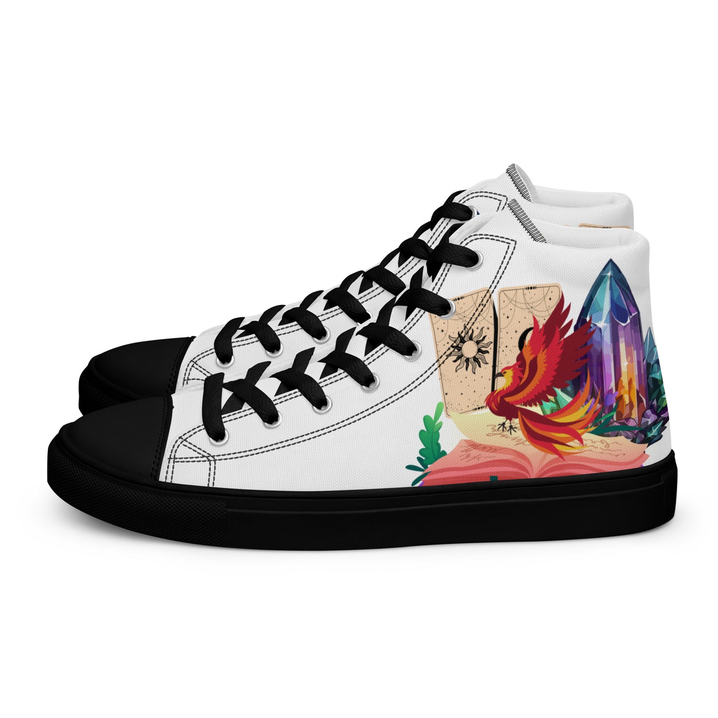 Not Average Men’s high top canvas shoes