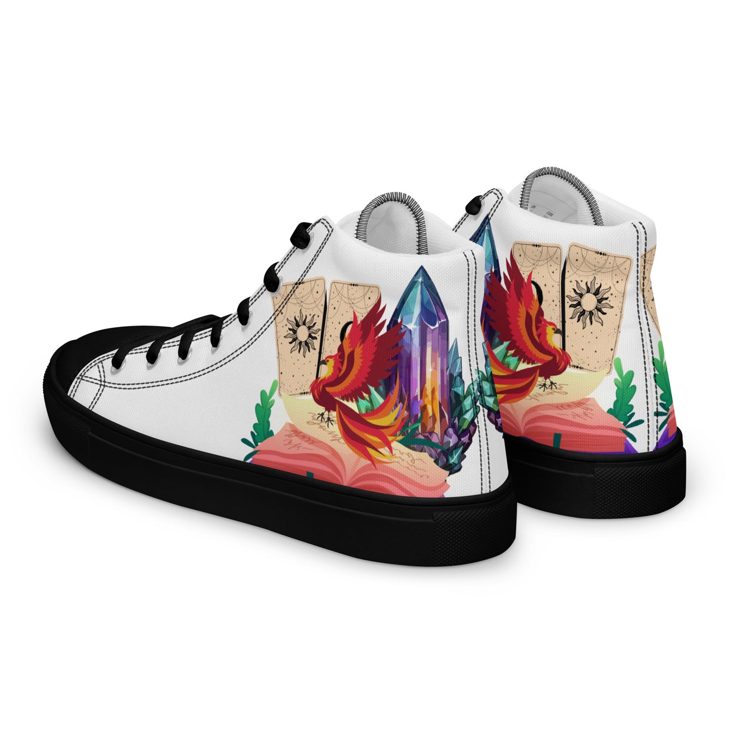 Not Average Men’s high top canvas shoes
