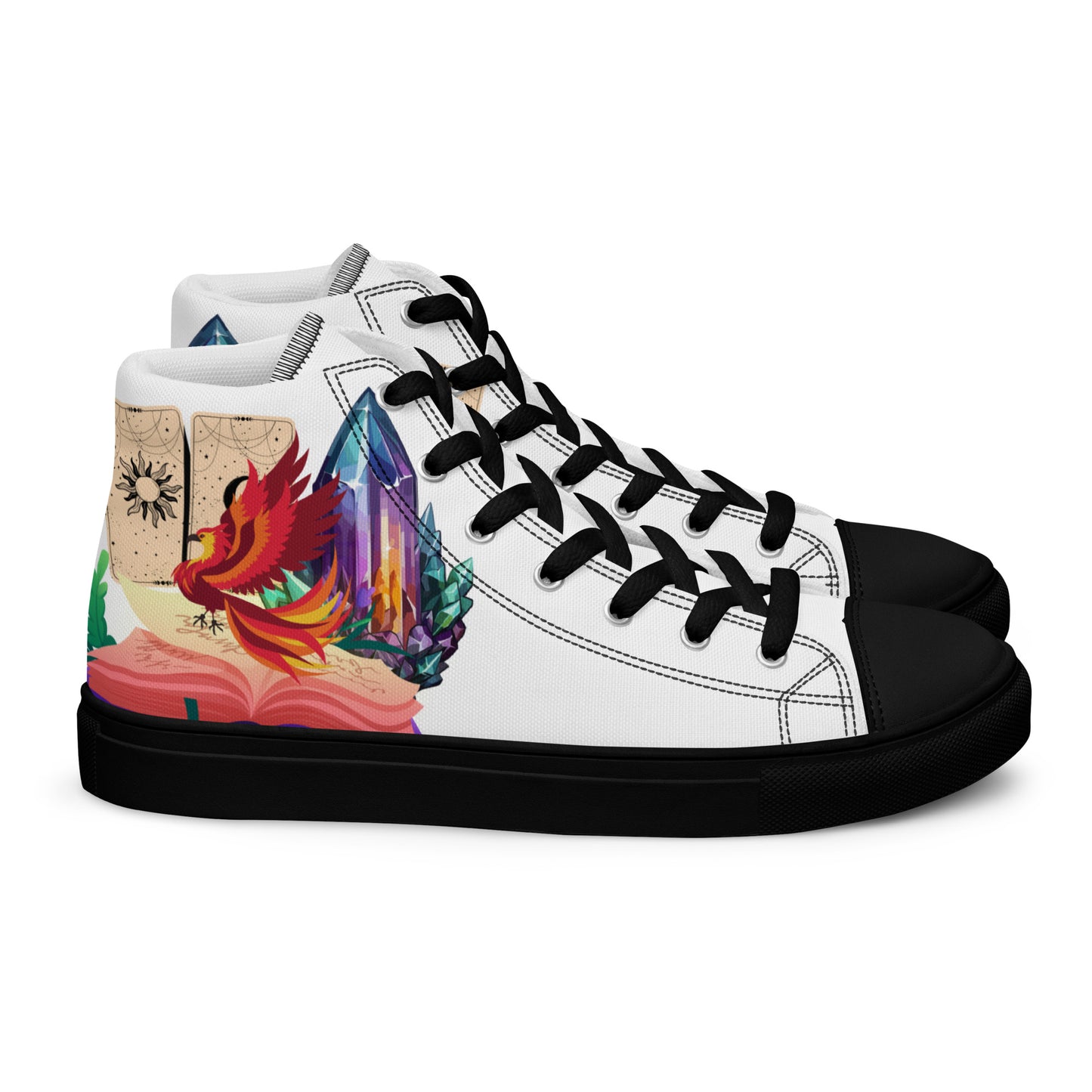 Not Average Men’s high top canvas shoes