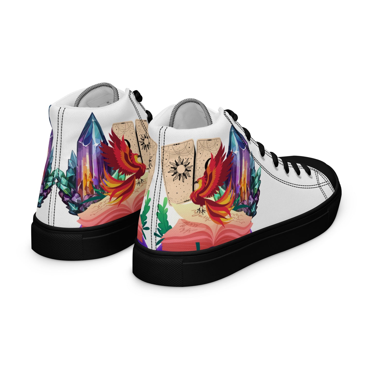 Not Average Men’s high top canvas shoes