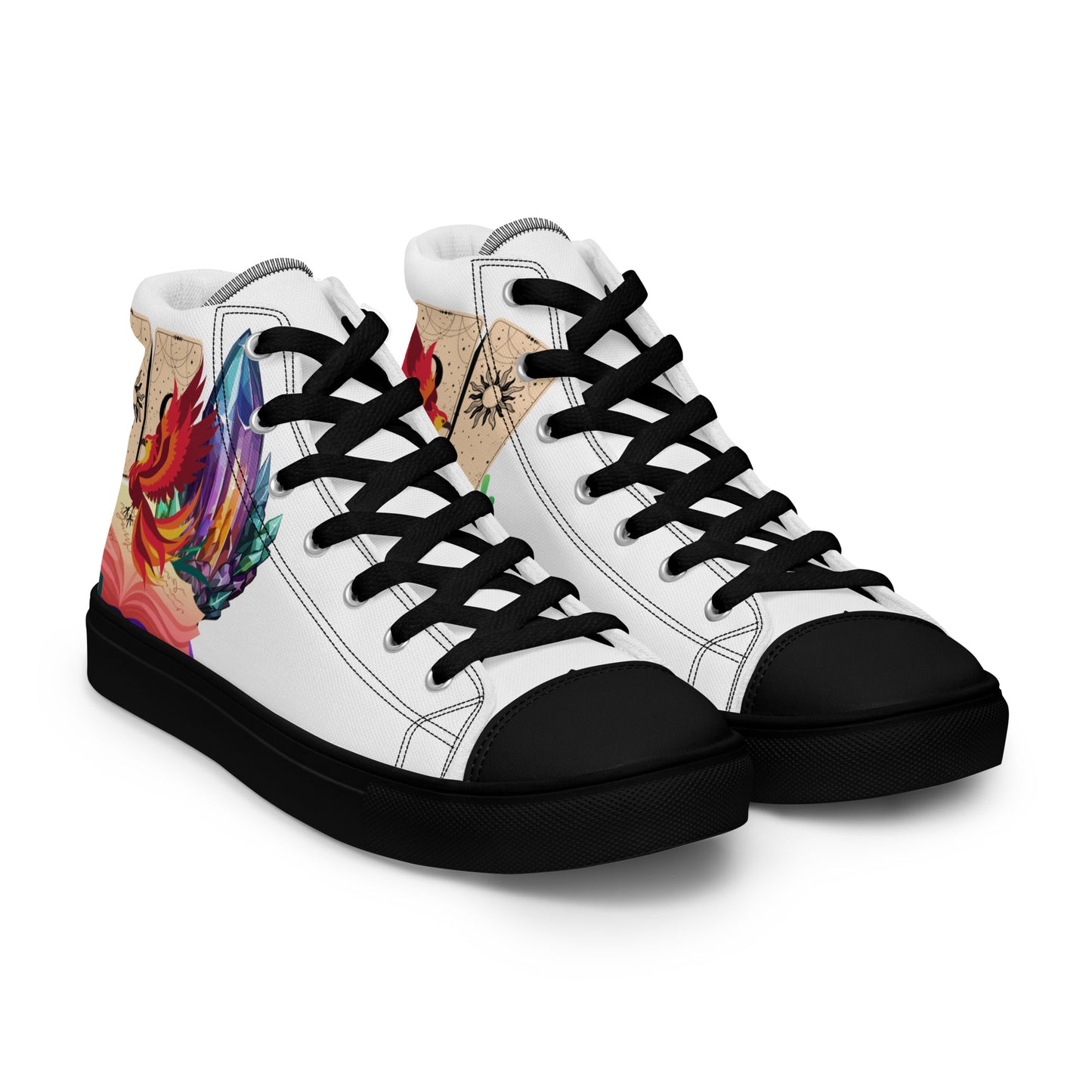 Not Average Men’s high top canvas shoes