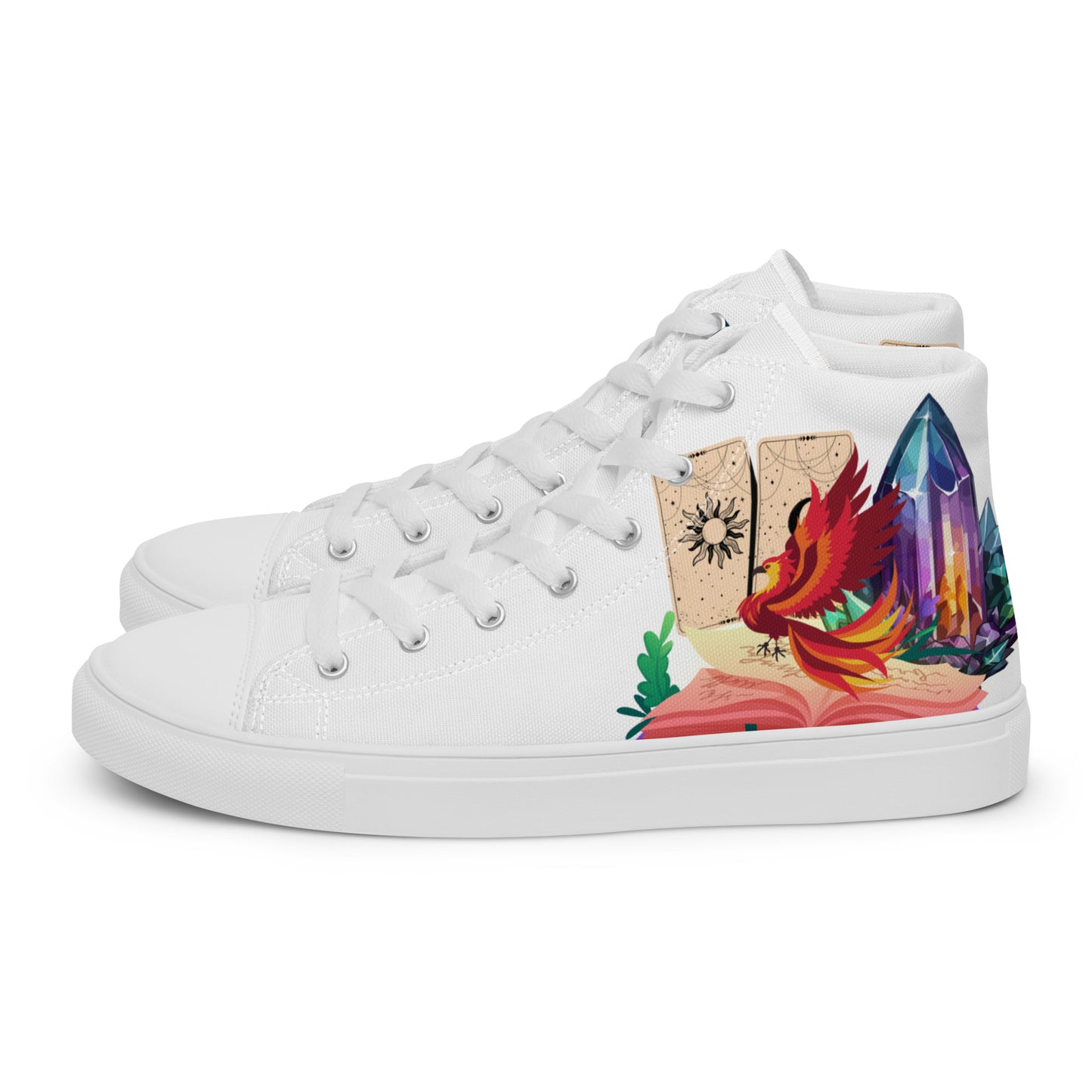 Not Average Men’s high top canvas shoes