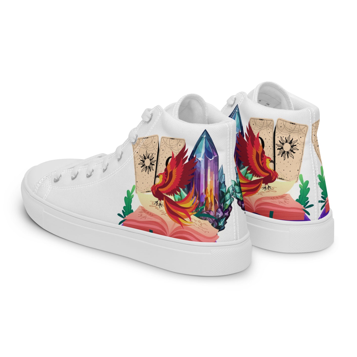 Not Average Men’s high top canvas shoes