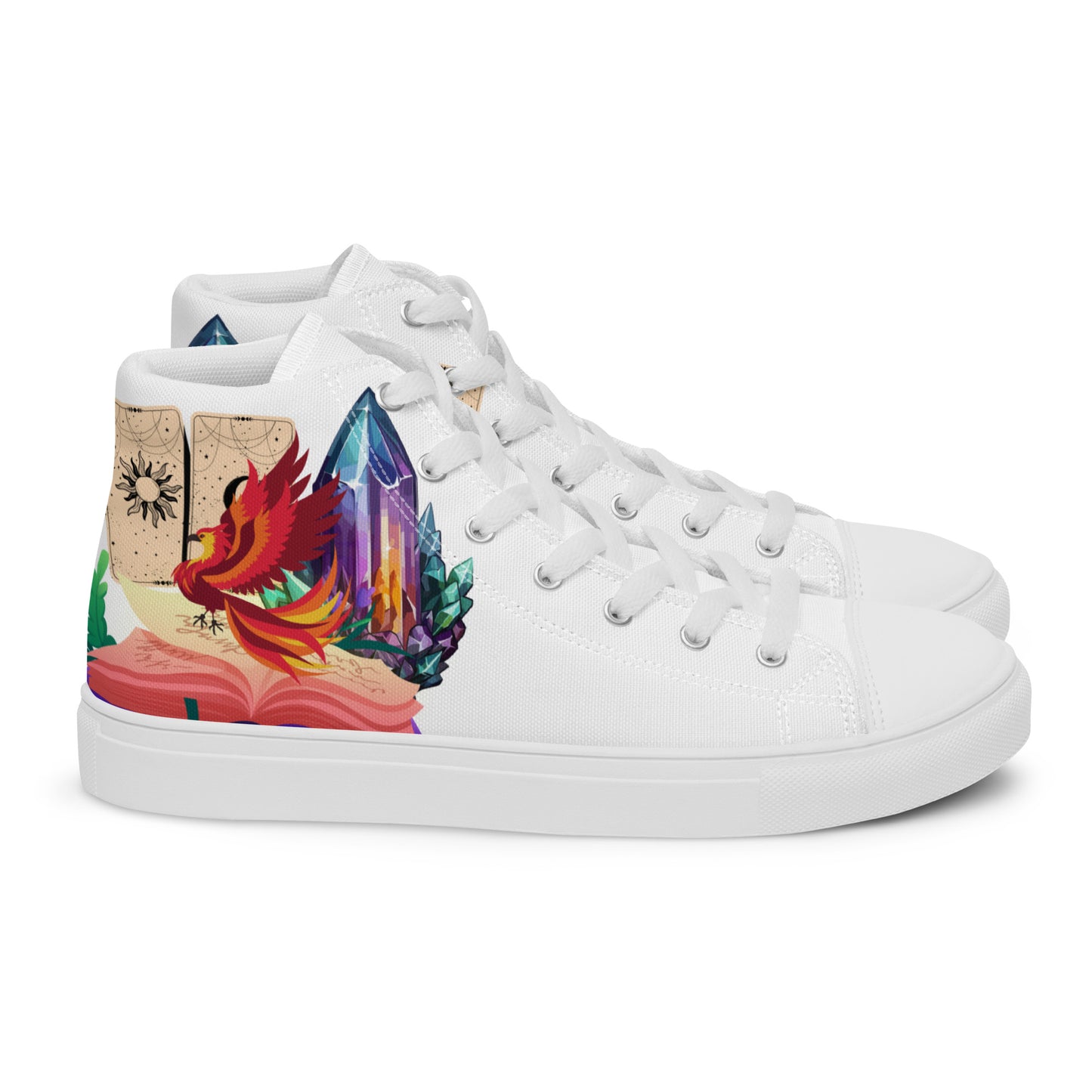 Not Average Men’s high top canvas shoes