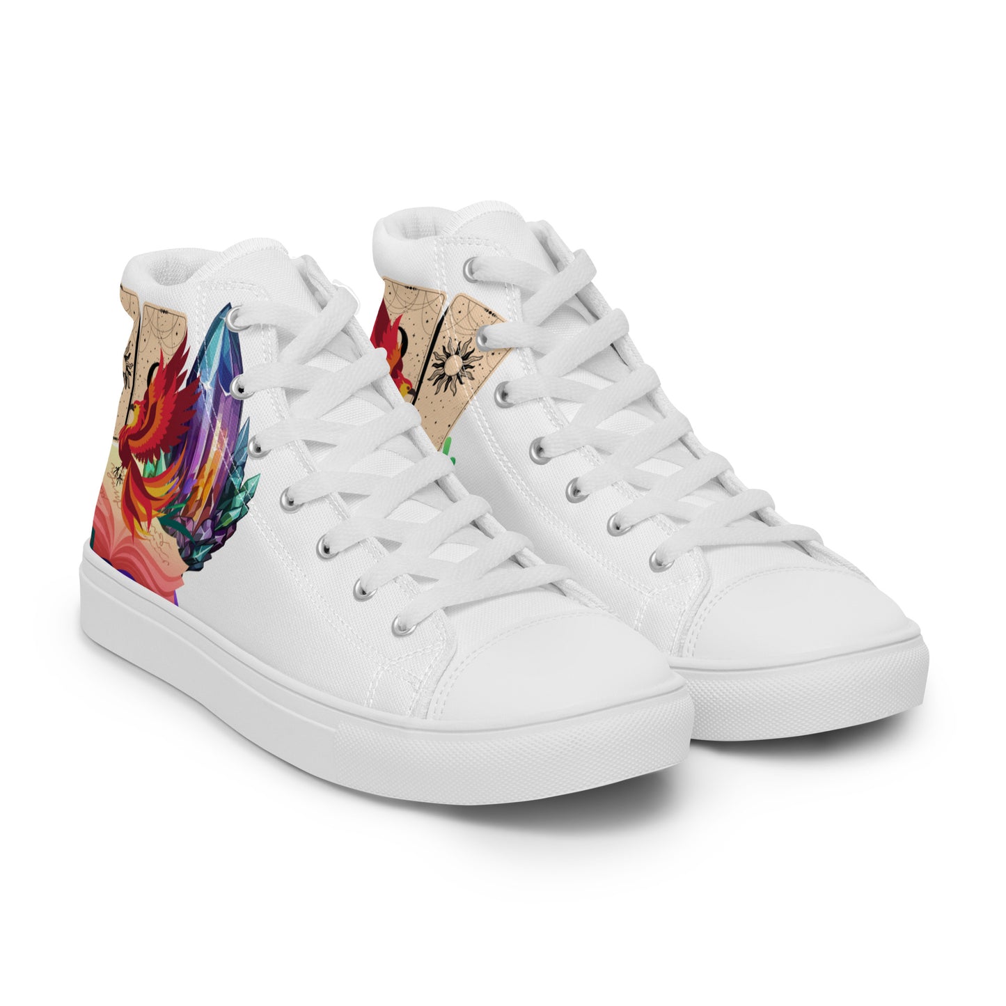 Not Average Men’s high top canvas shoes