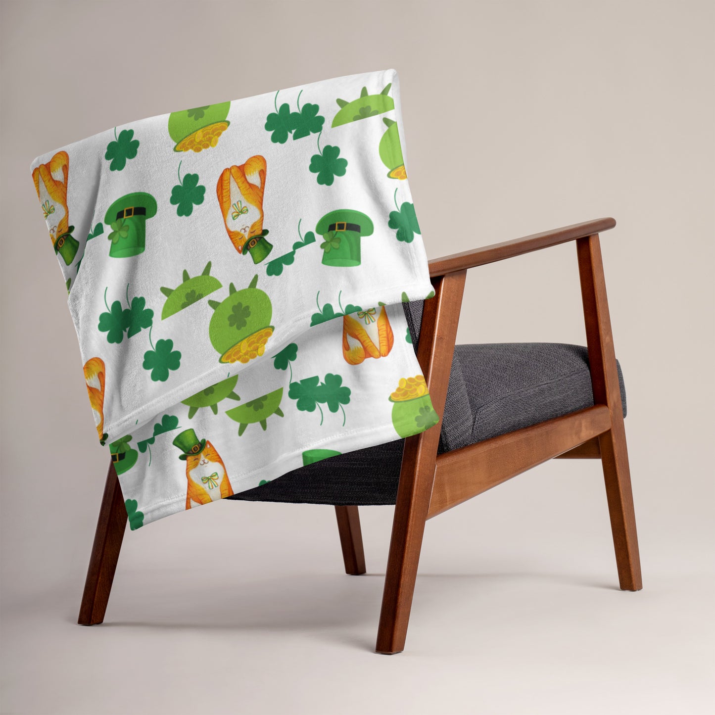St. Patty's Throw Blanket