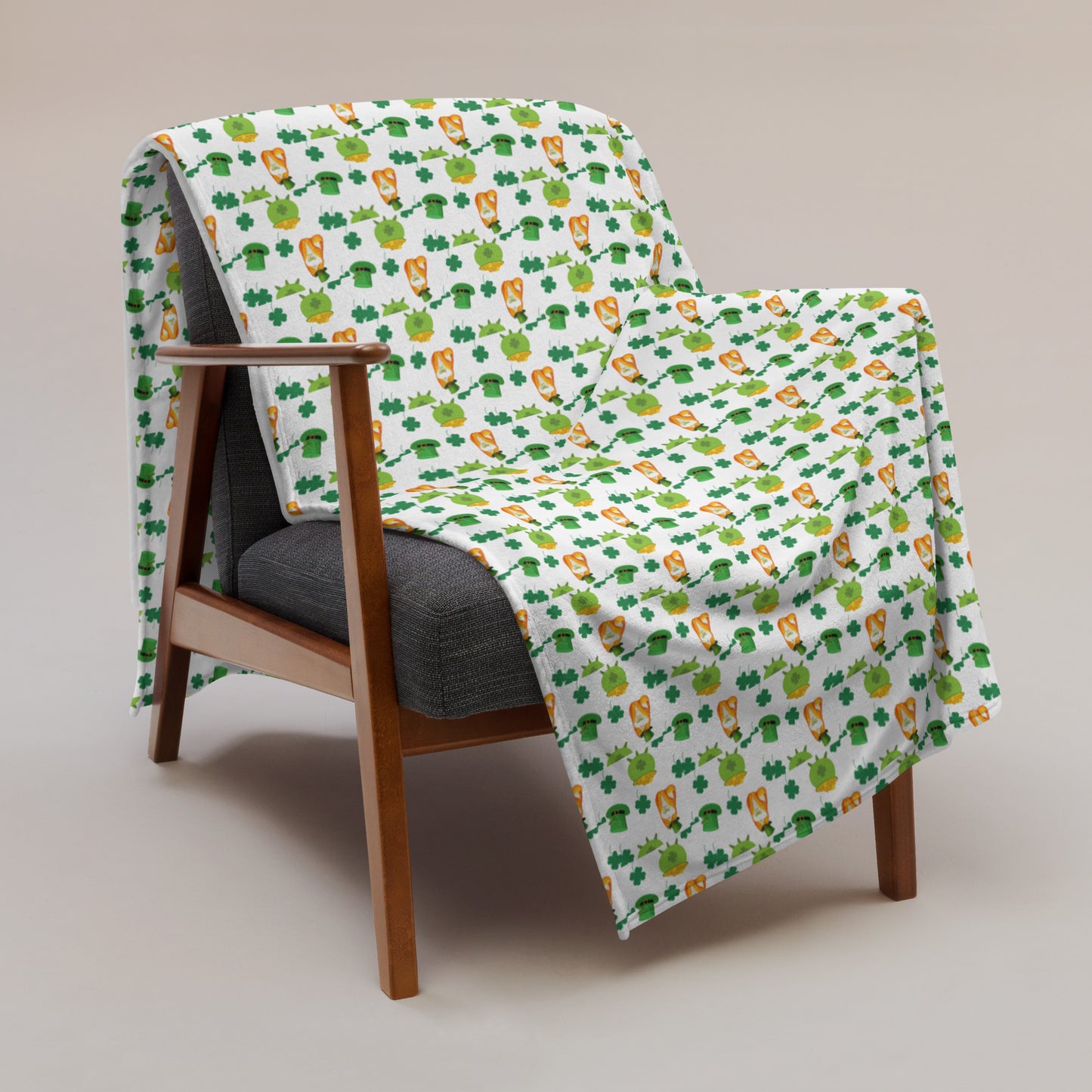 St. Patty's Throw Blanket