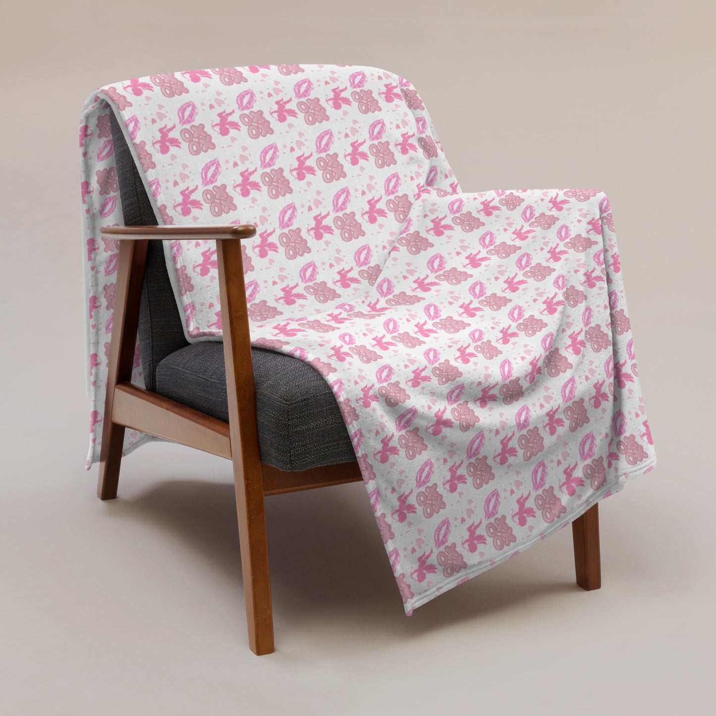 V-Day Throw Blanket