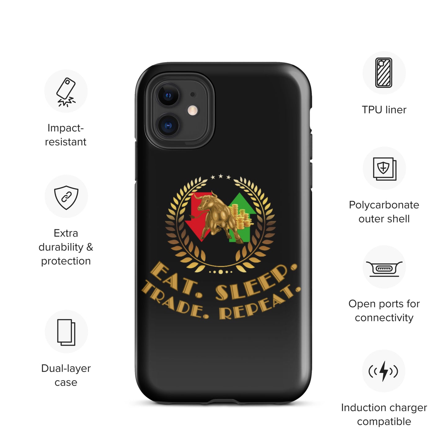 Trader 1 iPhone® case