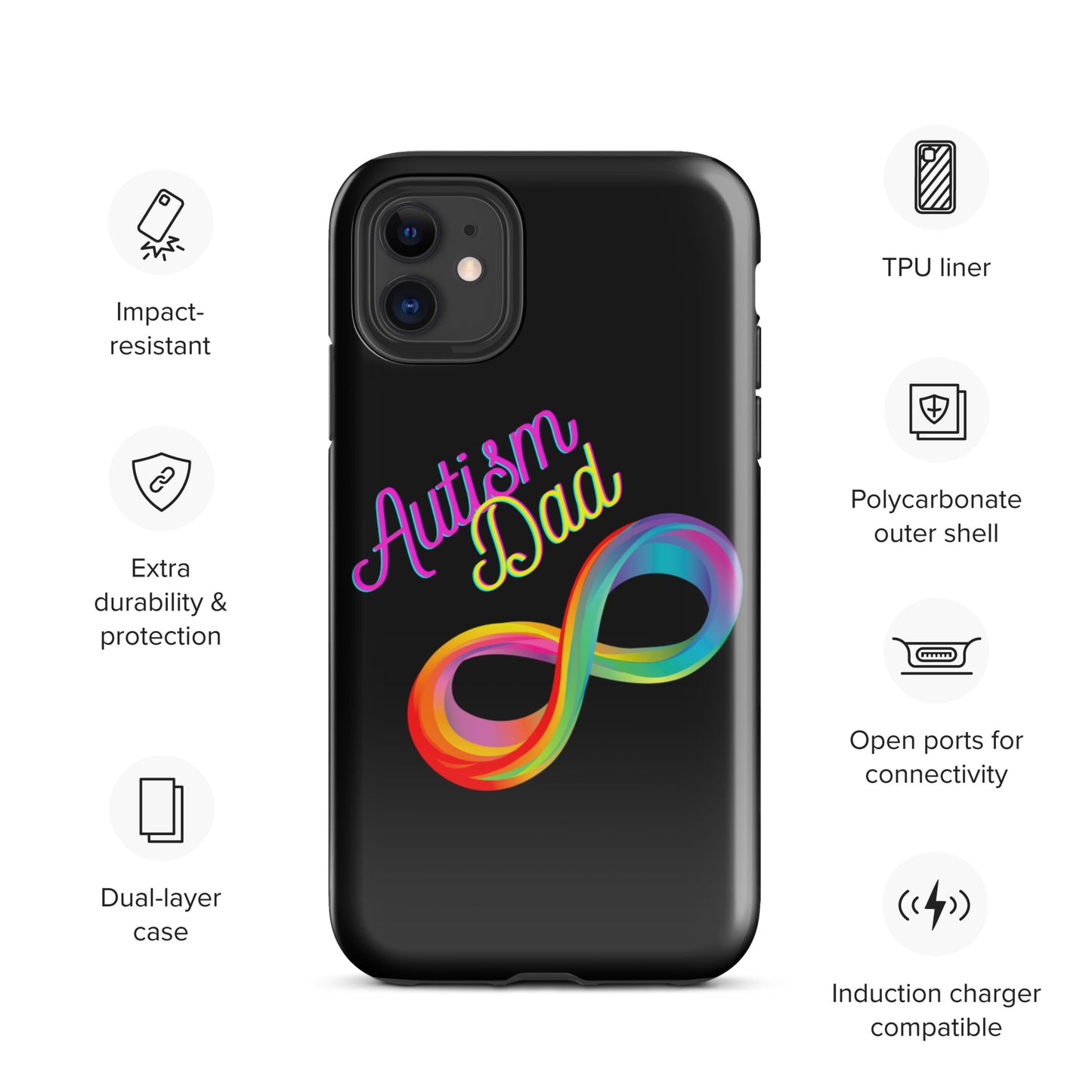 Autism Dad iPhone Case