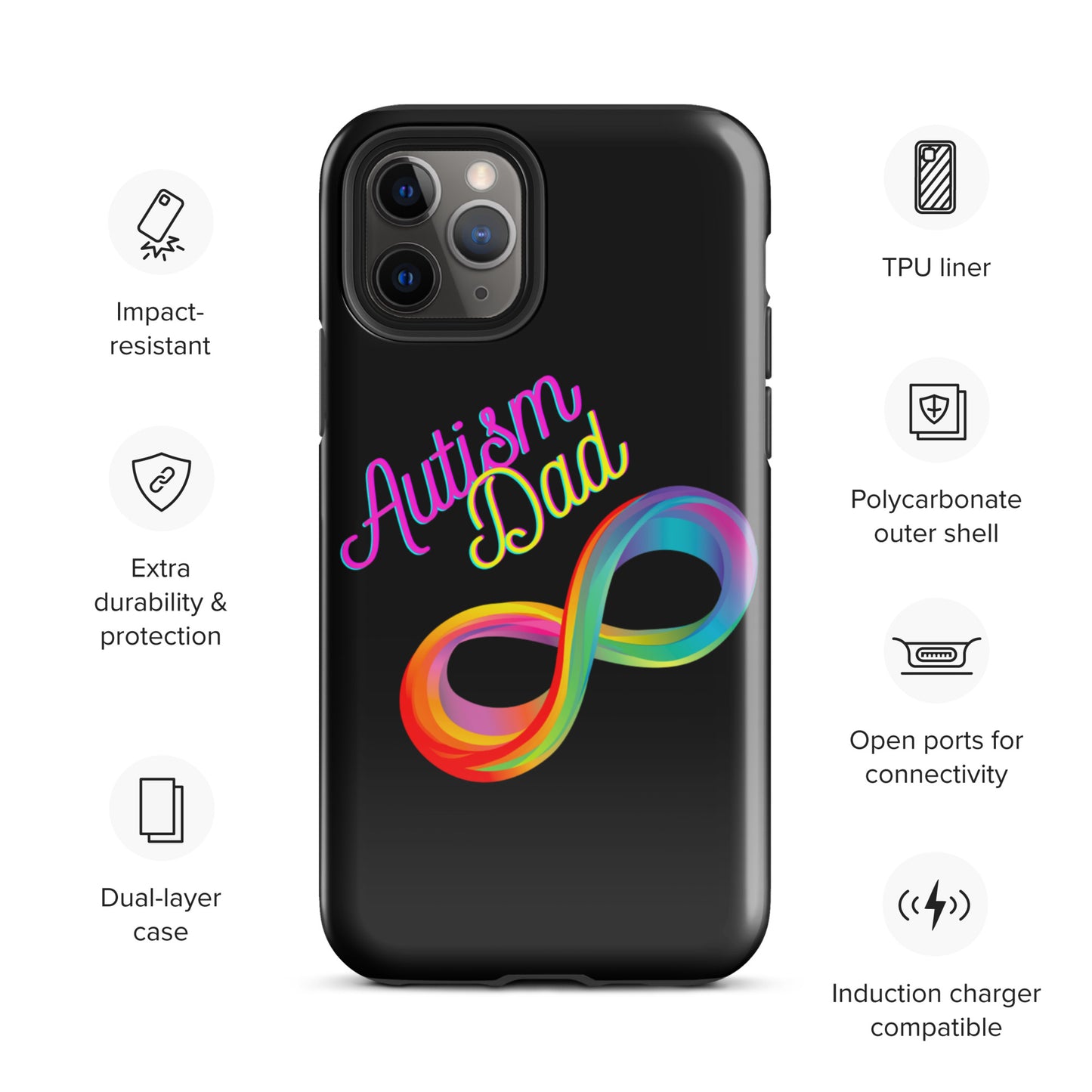 Autism Dad iPhone Case