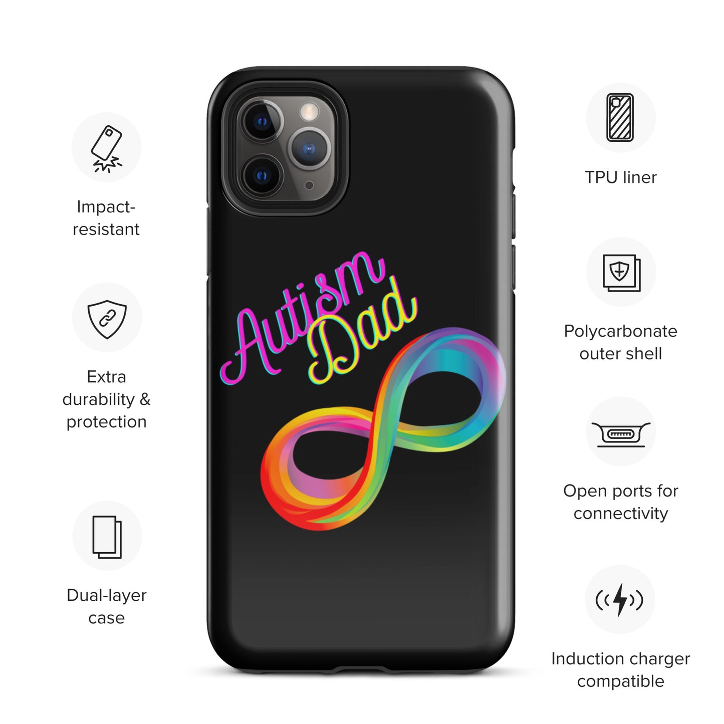 Autism Dad iPhone Case