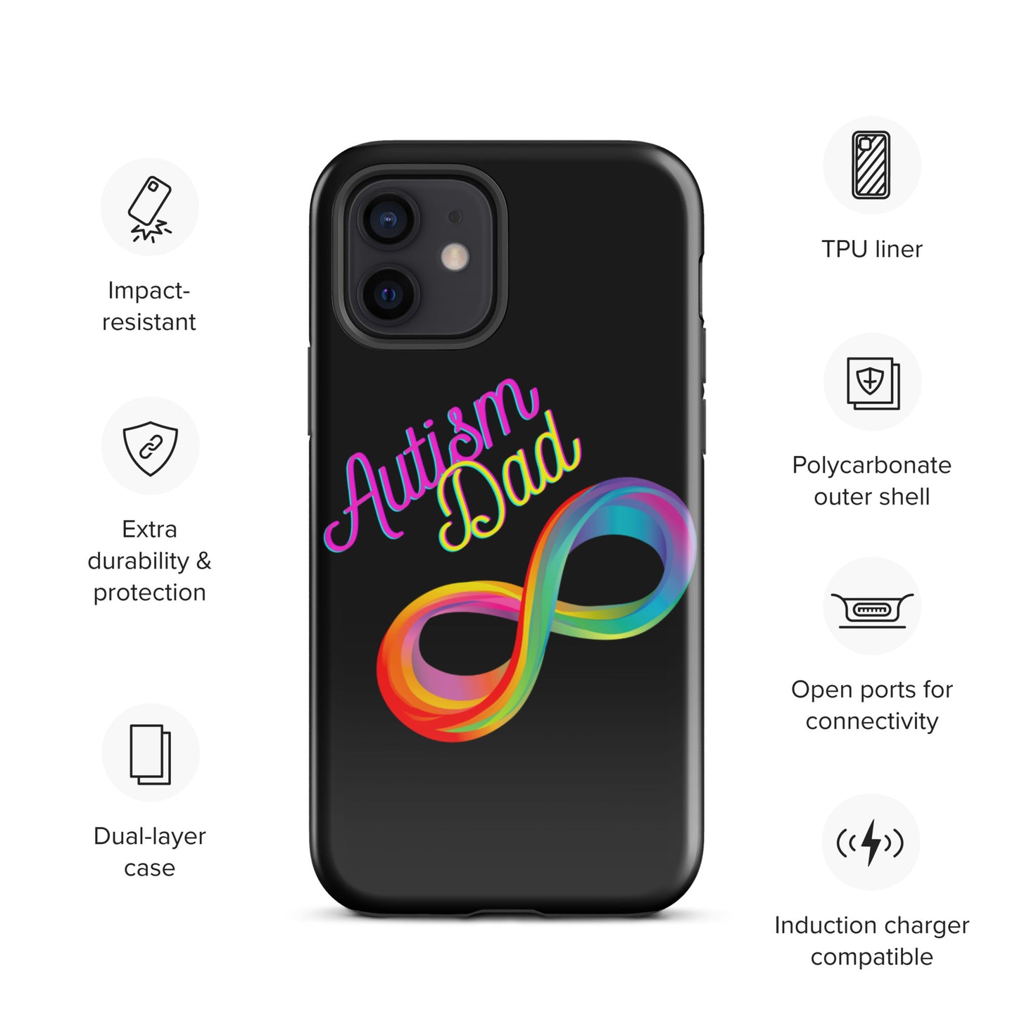 Autism Dad iPhone Case