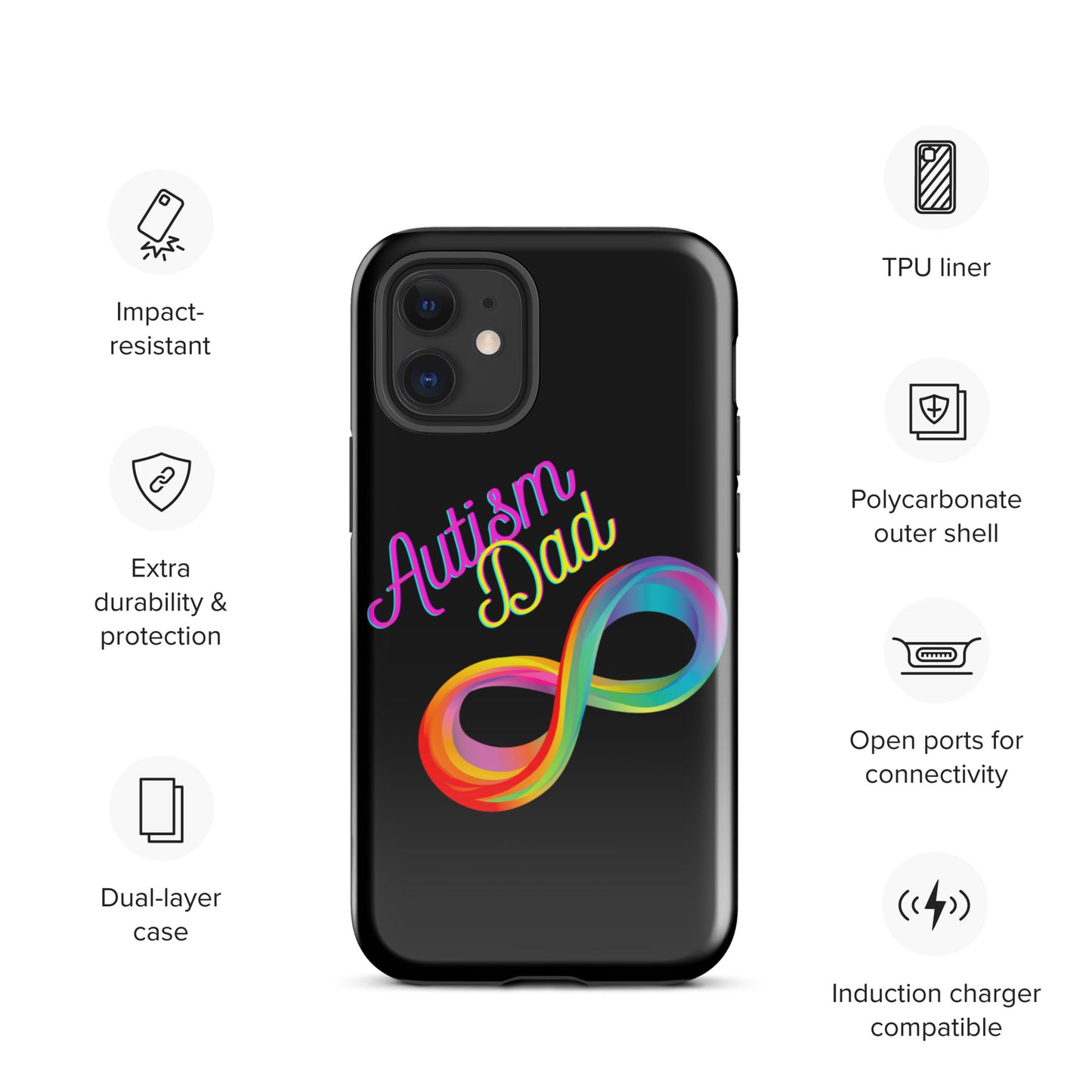 Autism Dad iPhone Case
