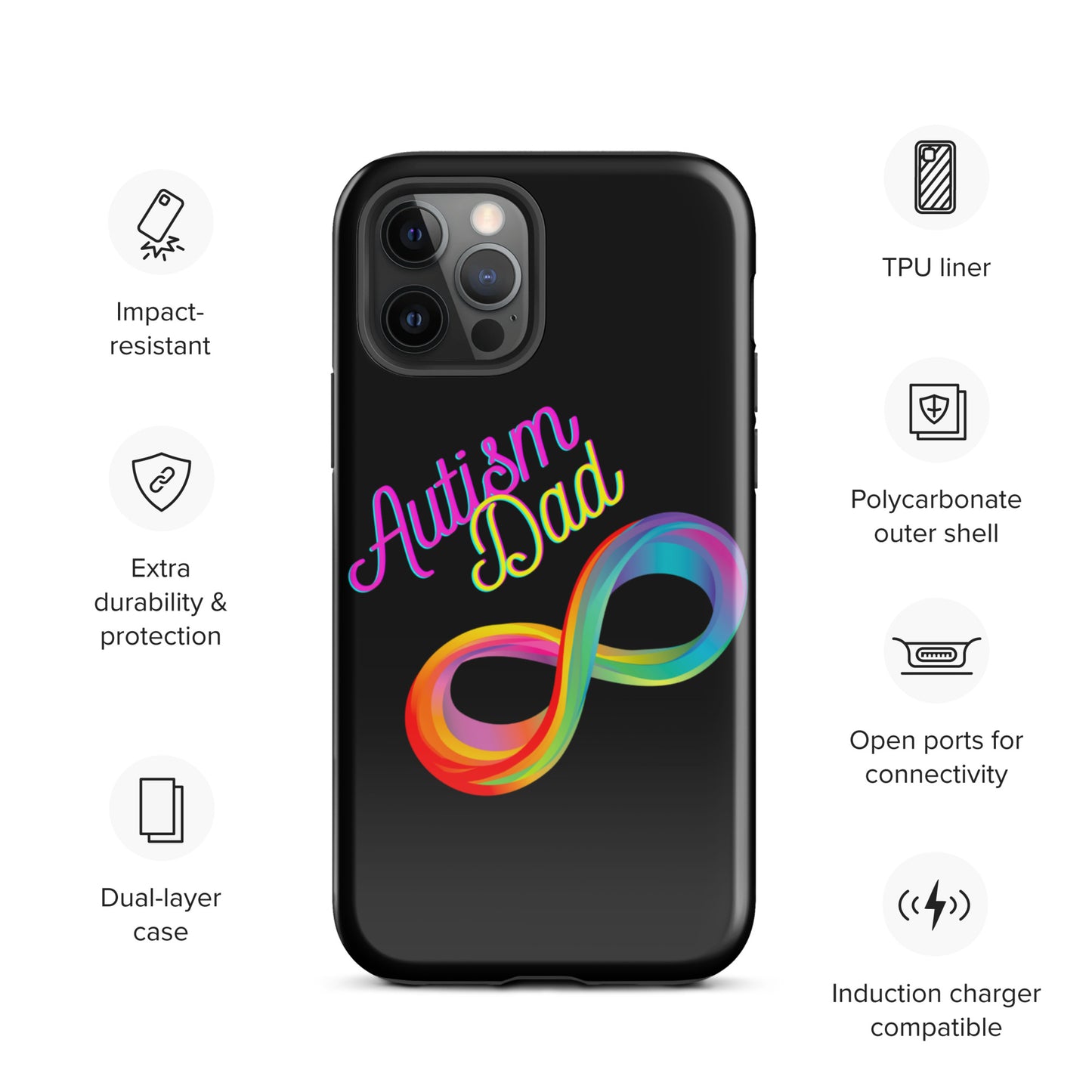 Autism Dad iPhone Case