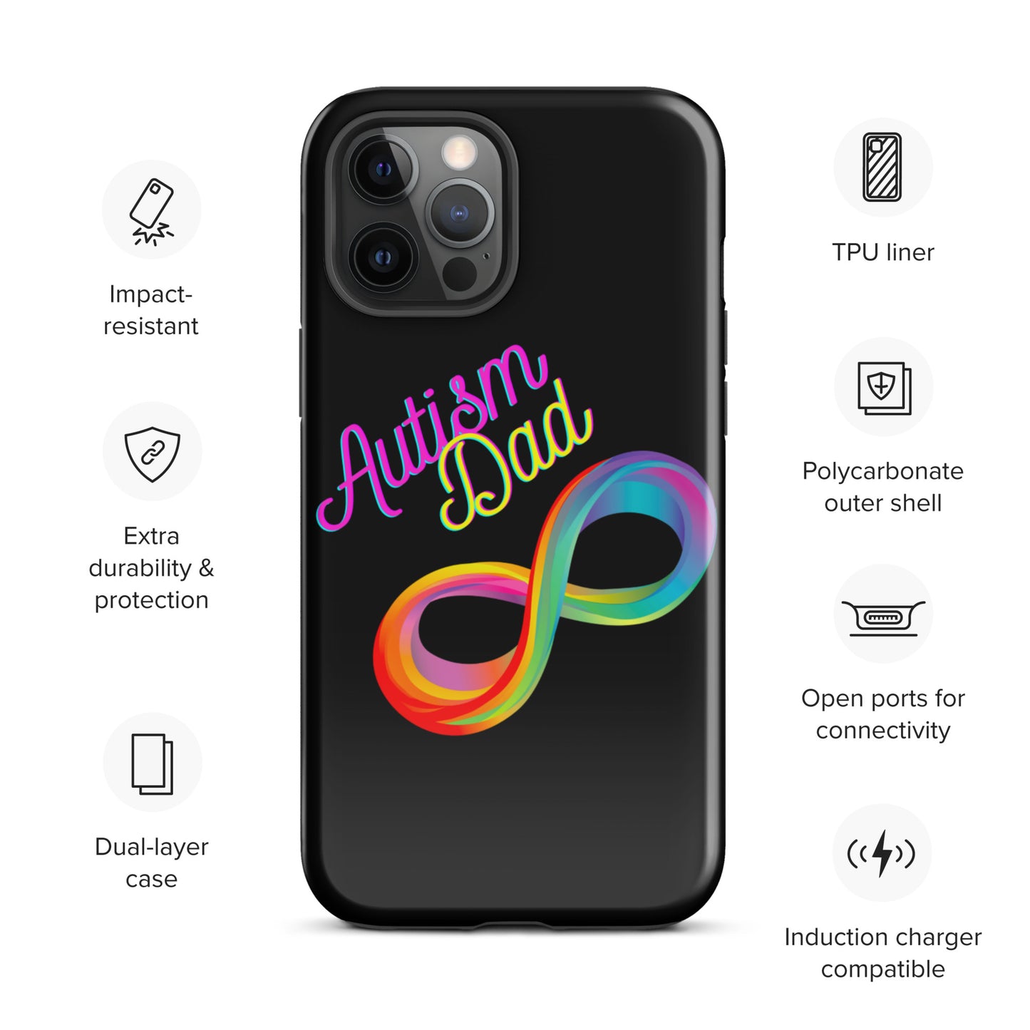 Autism Dad iPhone Case
