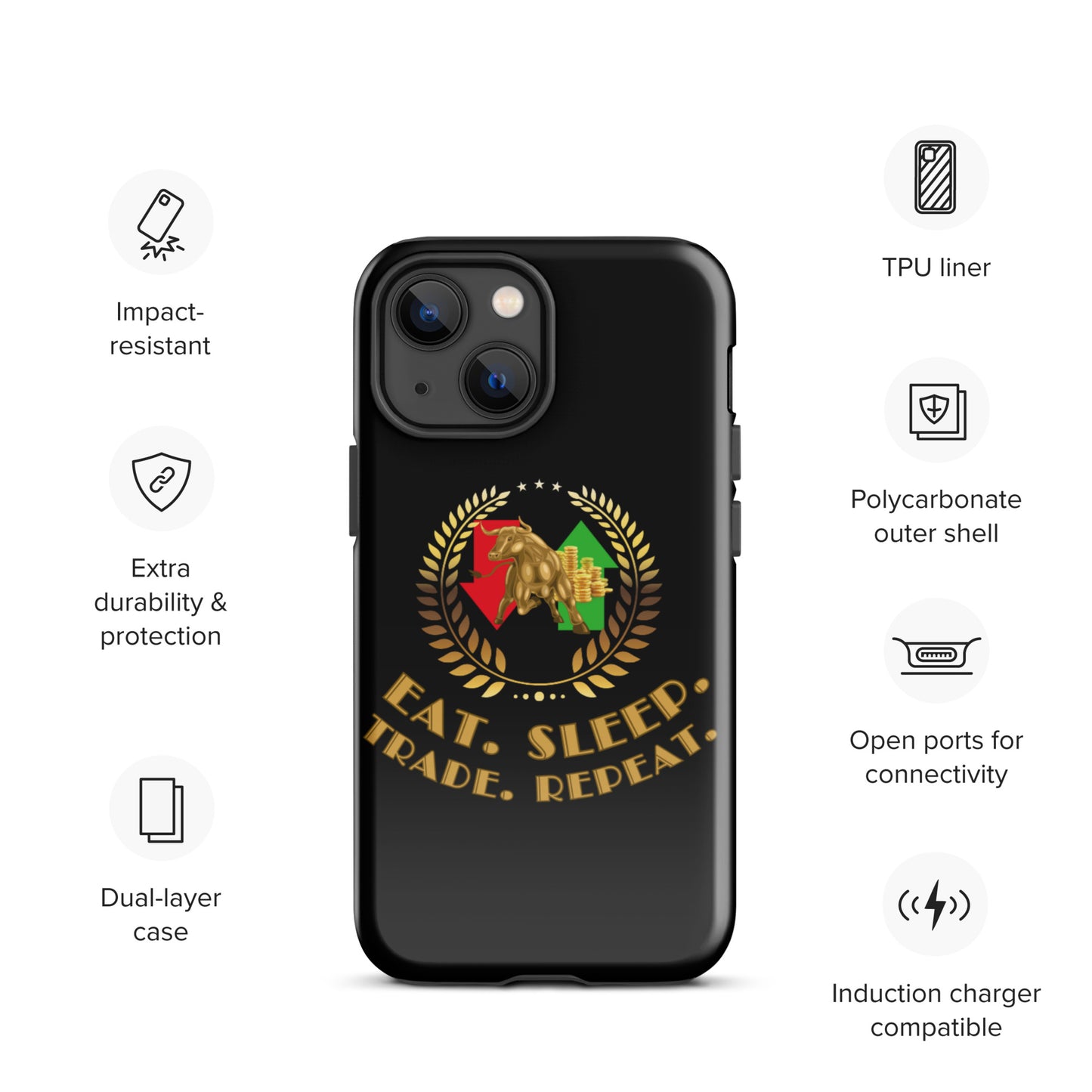 Trader 1 iPhone® case