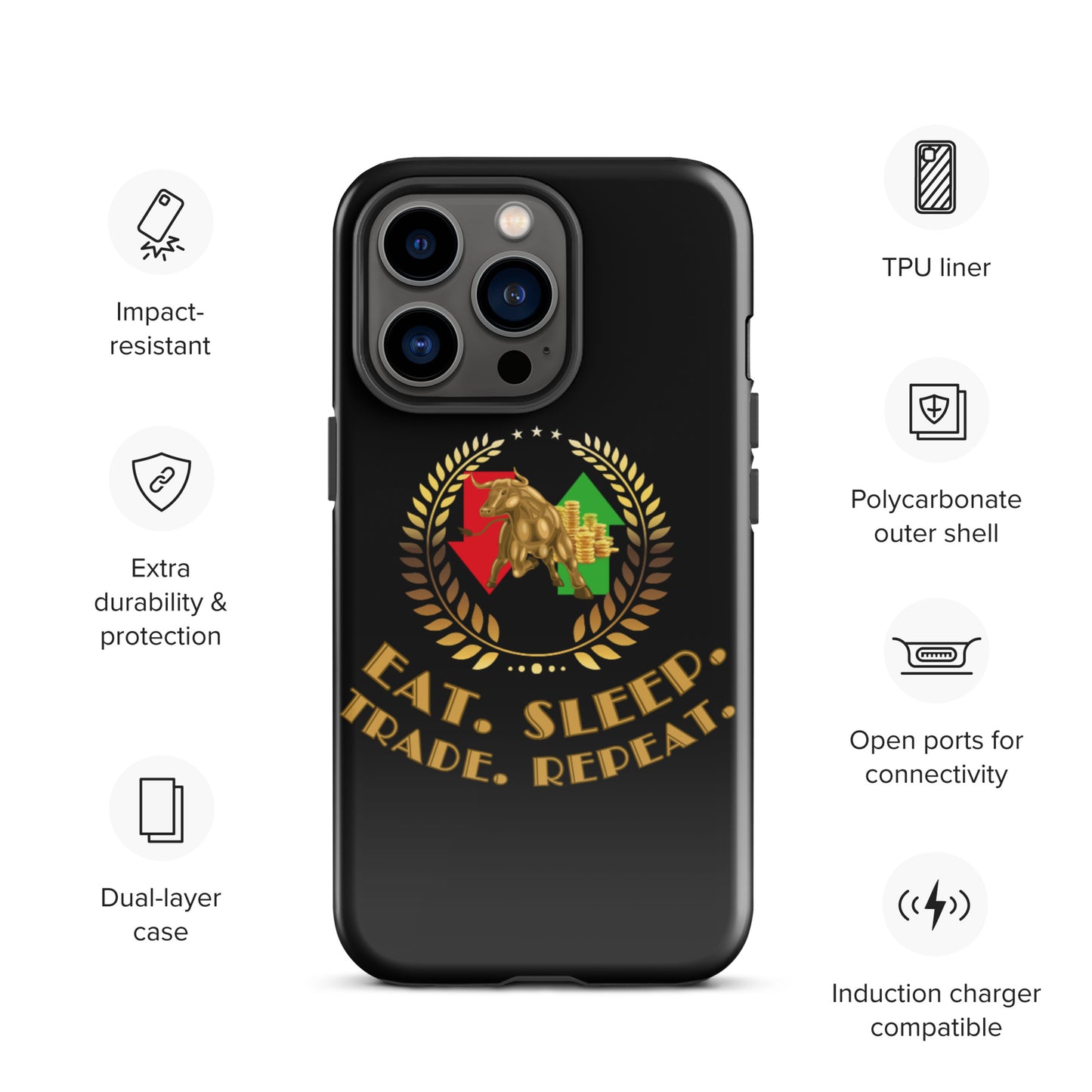 Trader 1 iPhone® case
