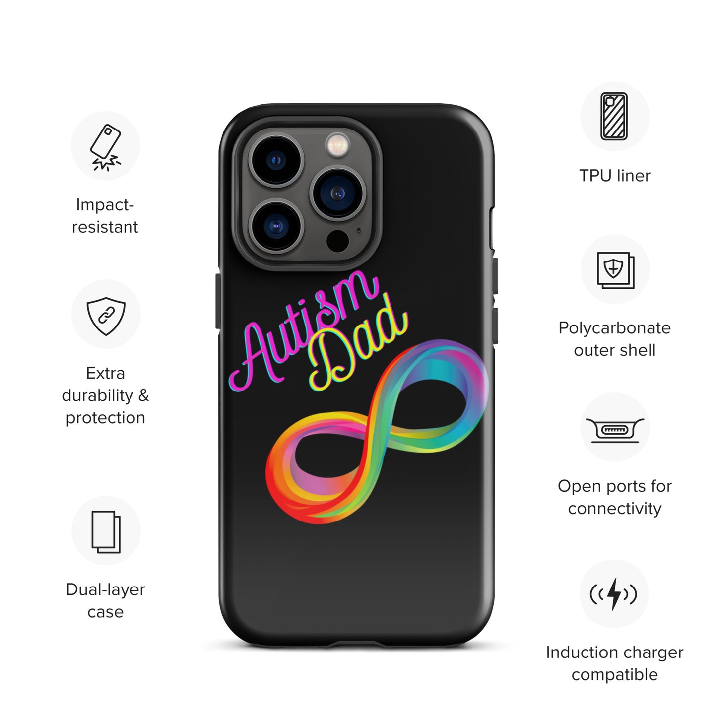 Autism Dad iPhone Case