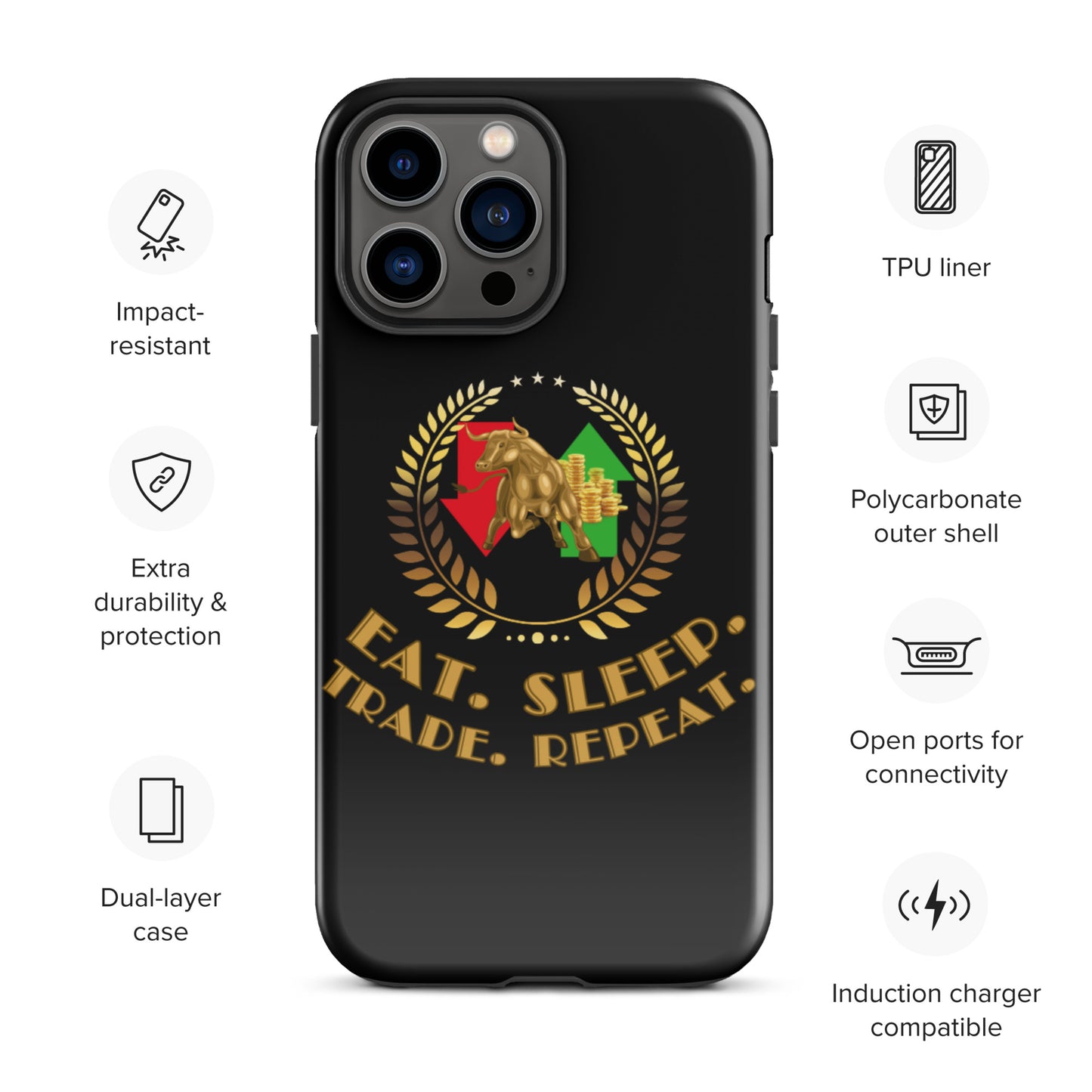 Trader 1 iPhone® case