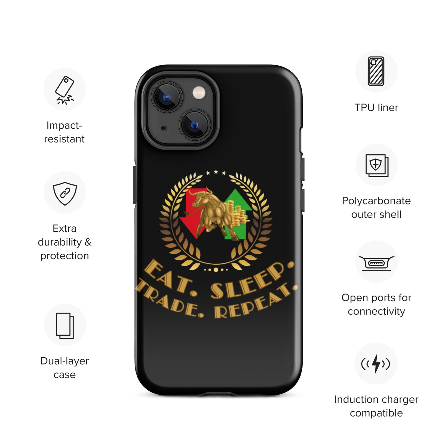 Trader 1 iPhone® case