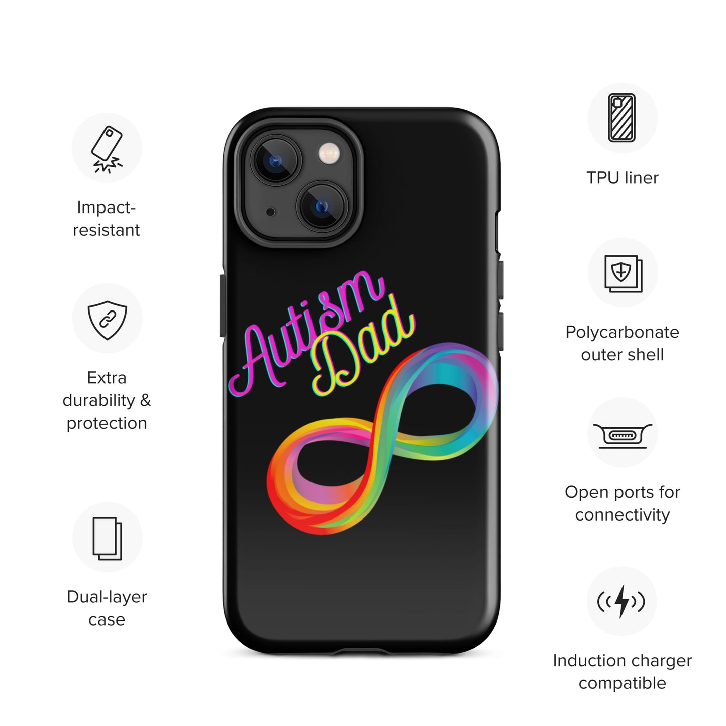 Autism Dad iPhone Case