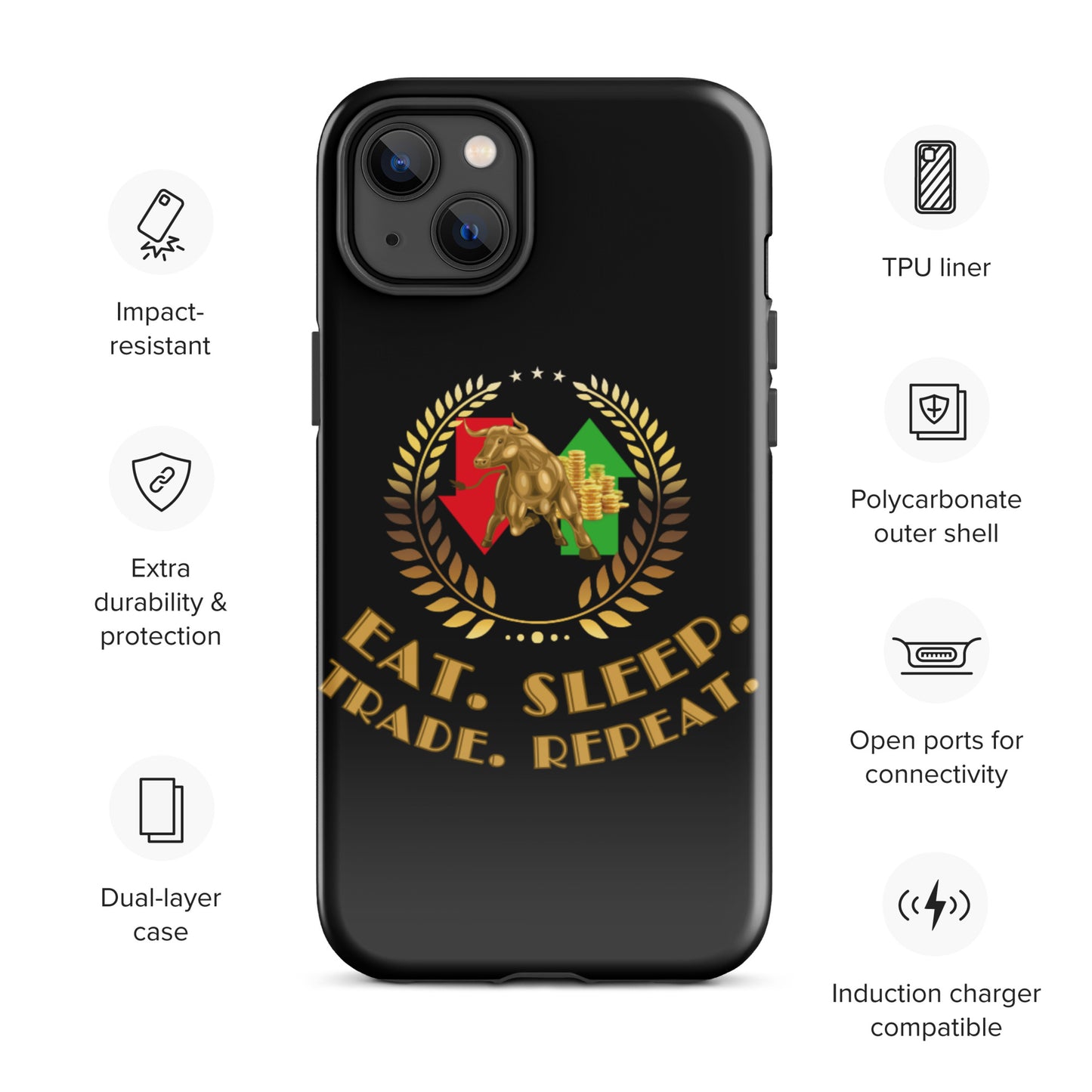Trader 1 iPhone® case