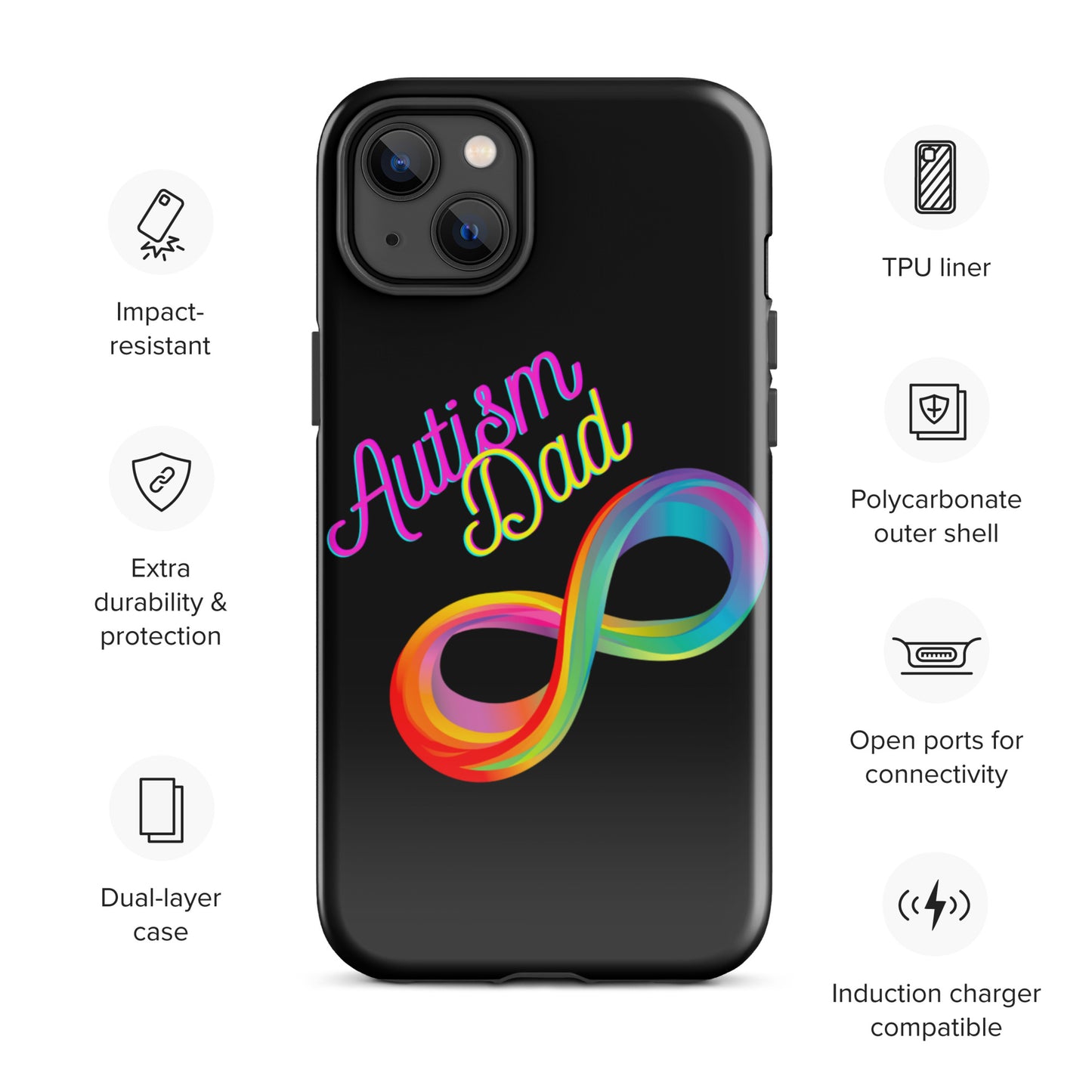 Autism Dad iPhone Case