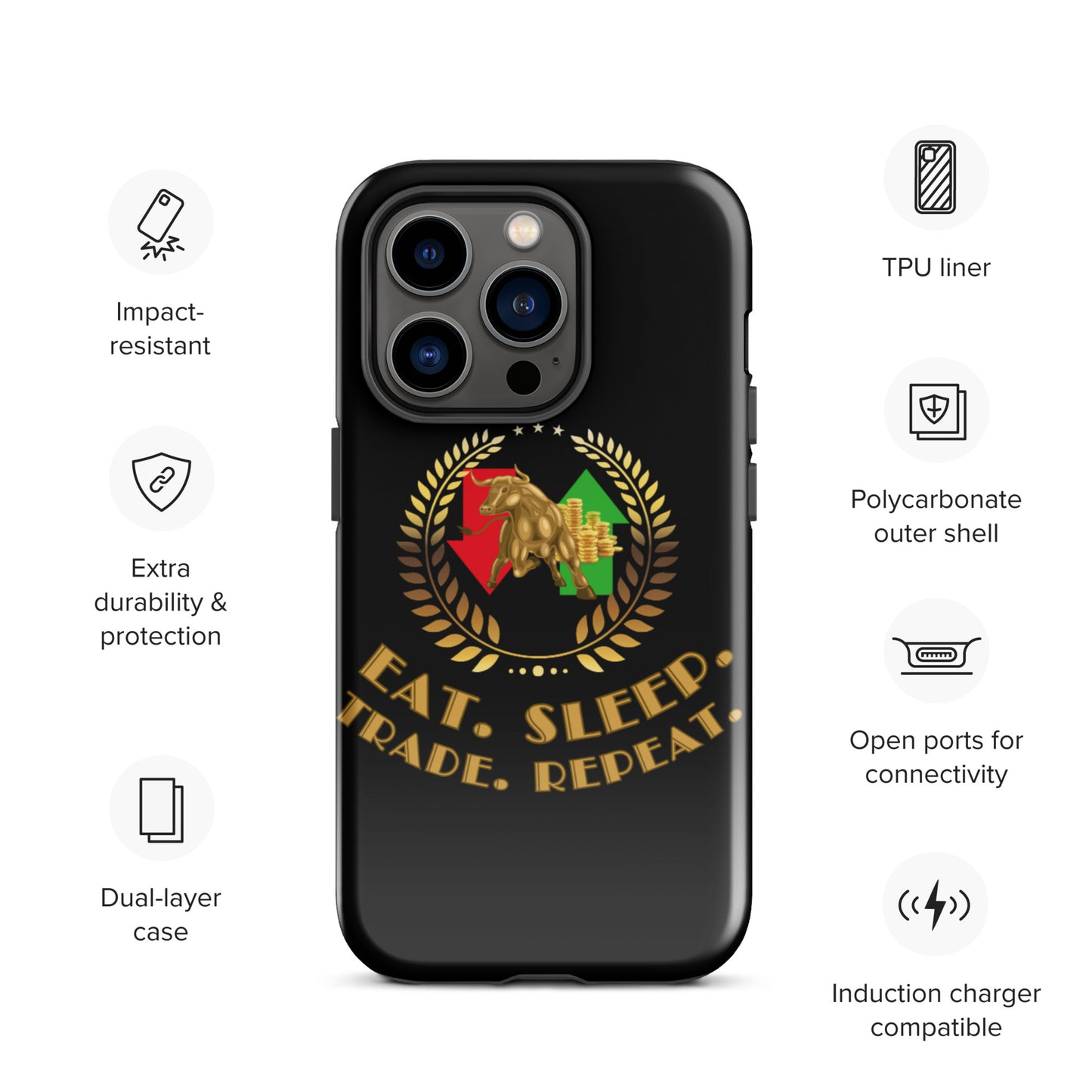 Trader 1 iPhone® case