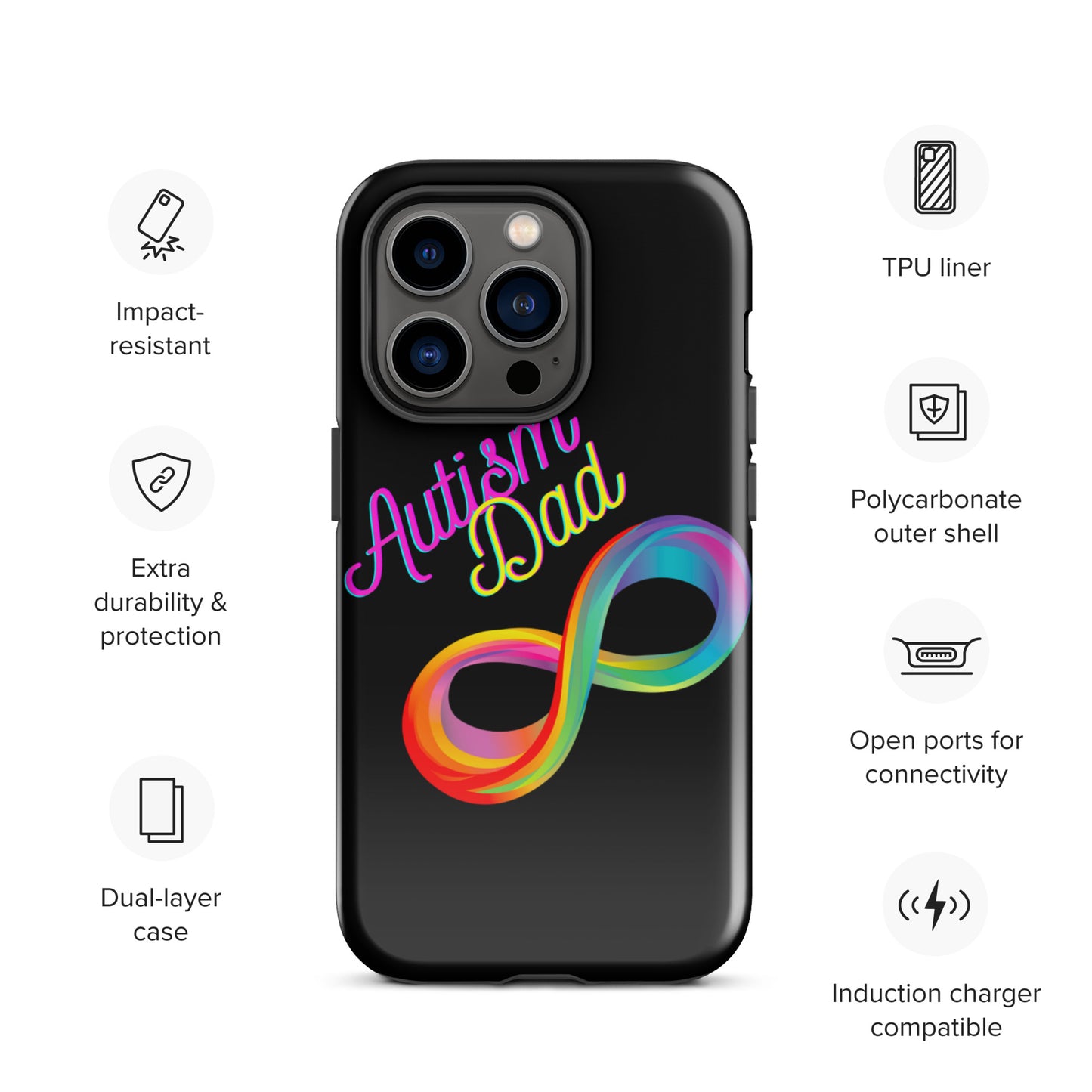 Autism Dad iPhone Case