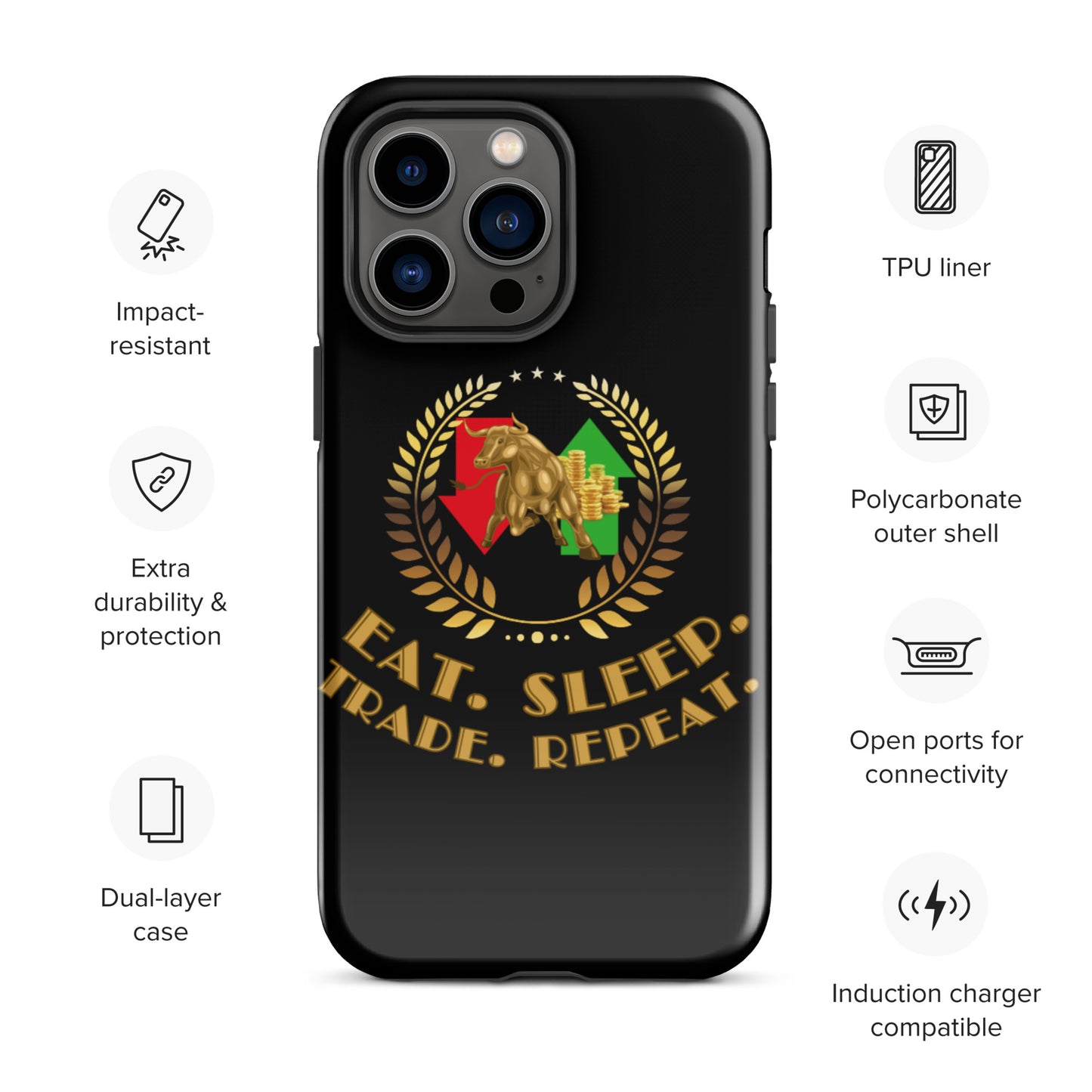 Trader 1 iPhone® case