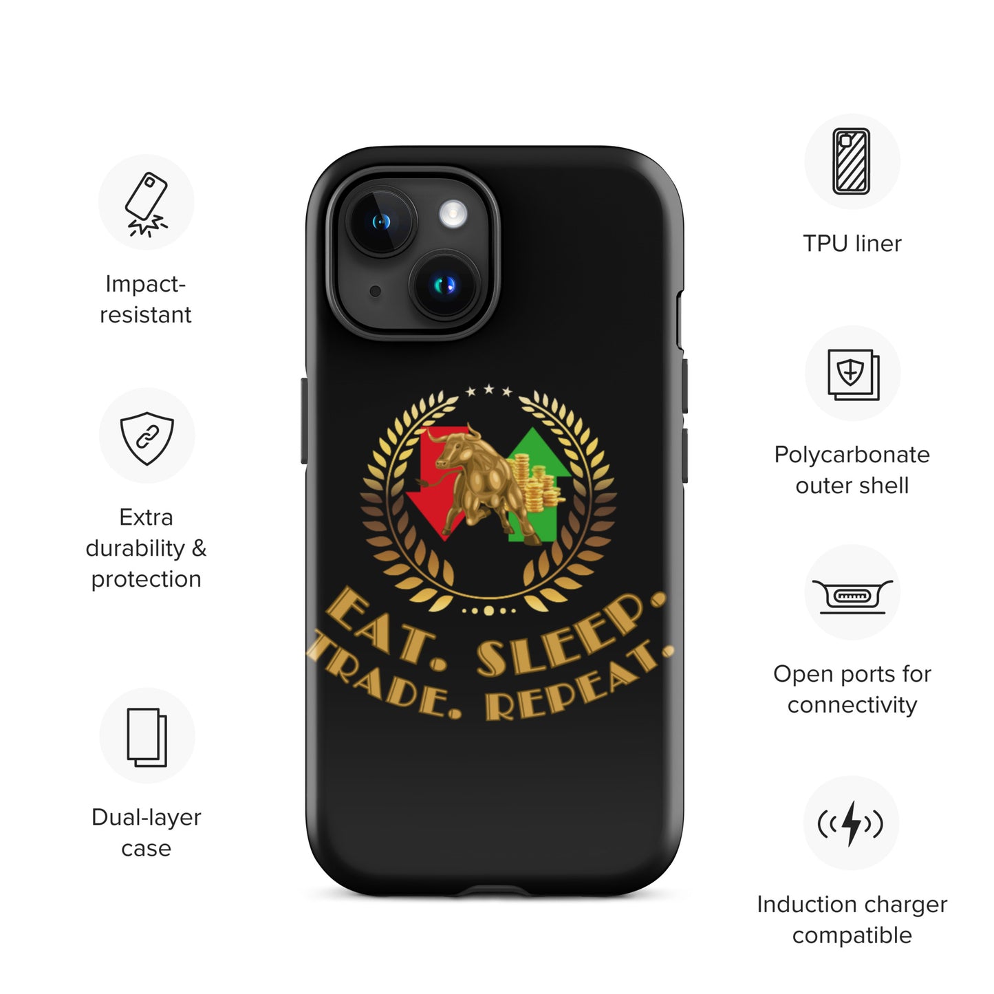 Trader 1 iPhone® case