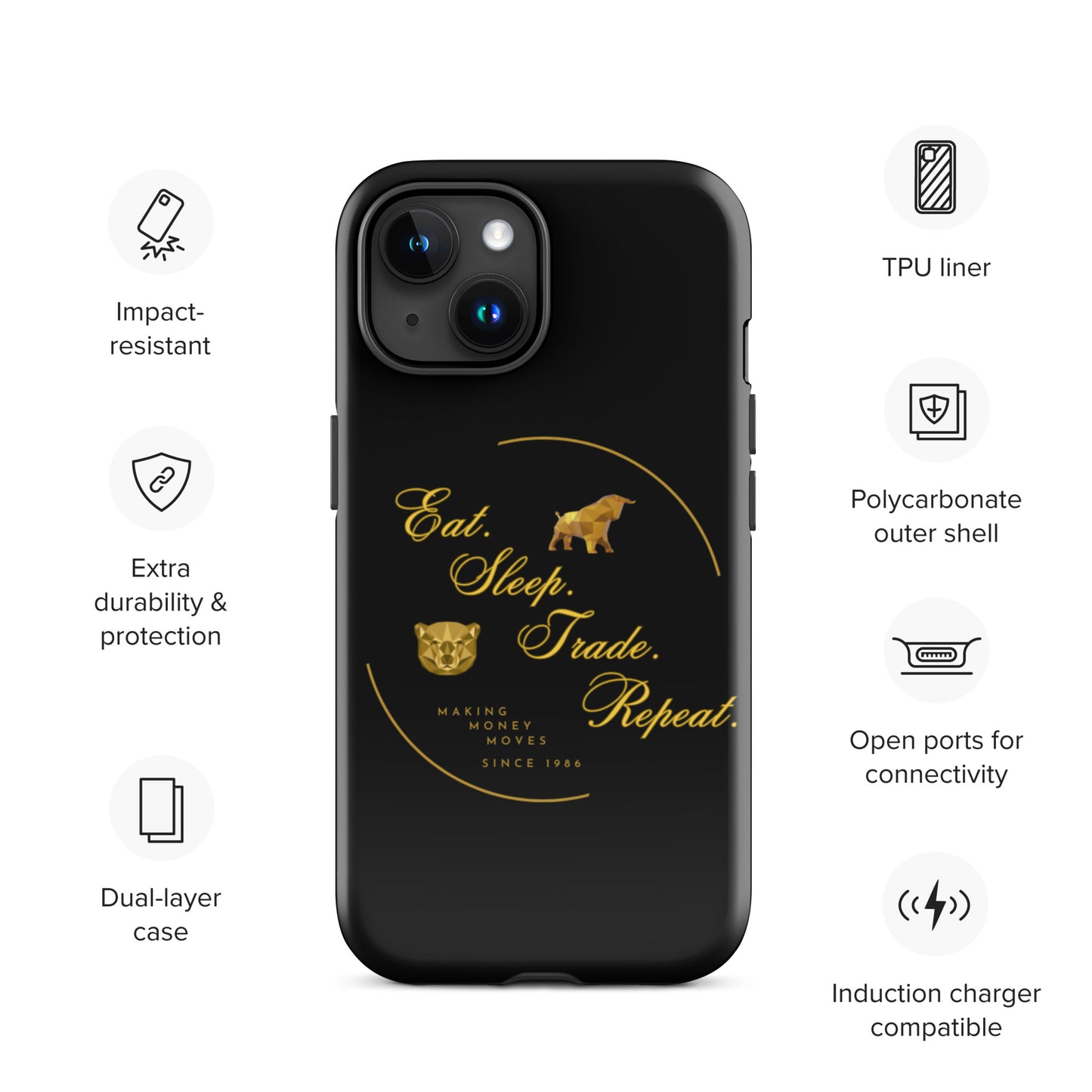 Trader 2 iPhone® case