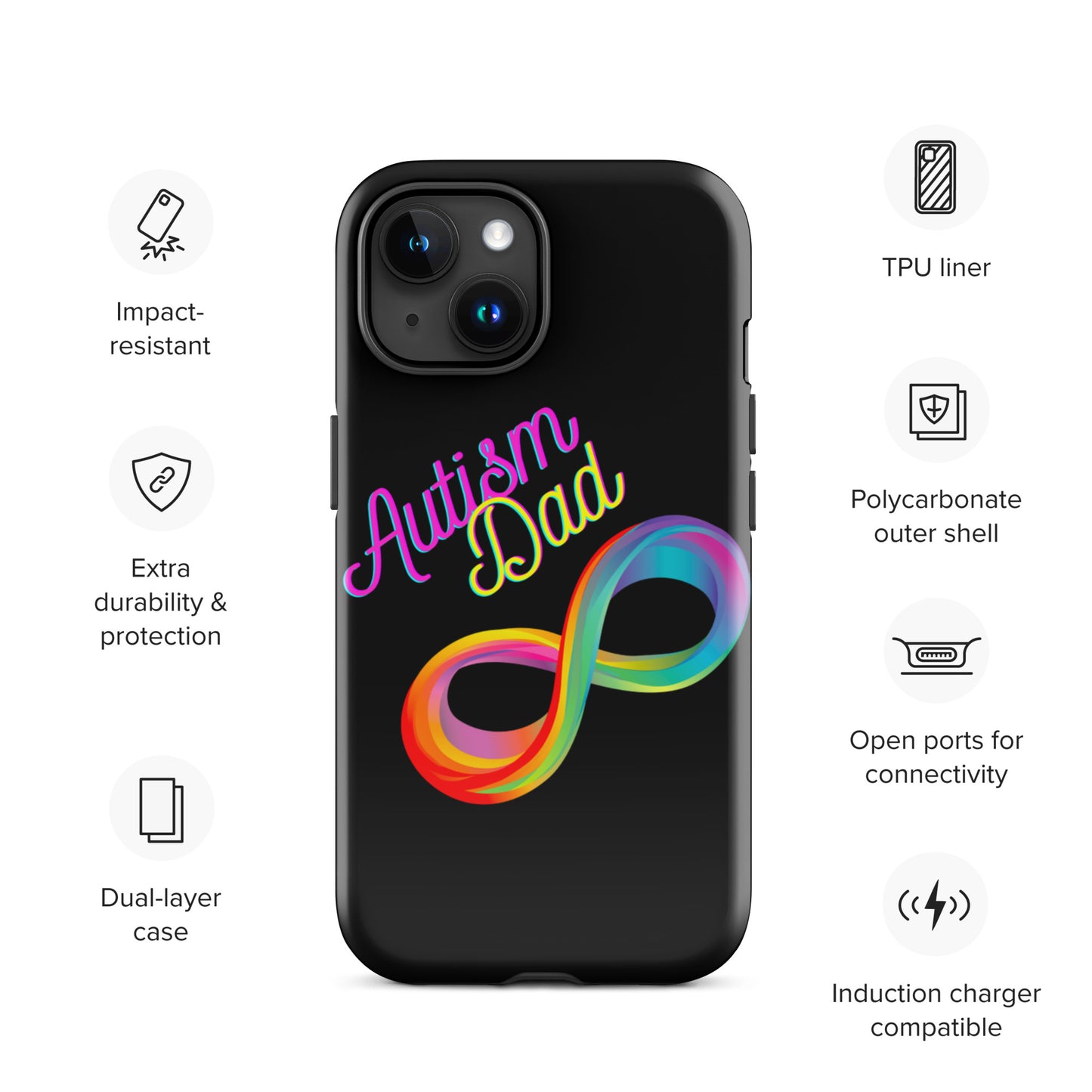 Autism Dad iPhone Case