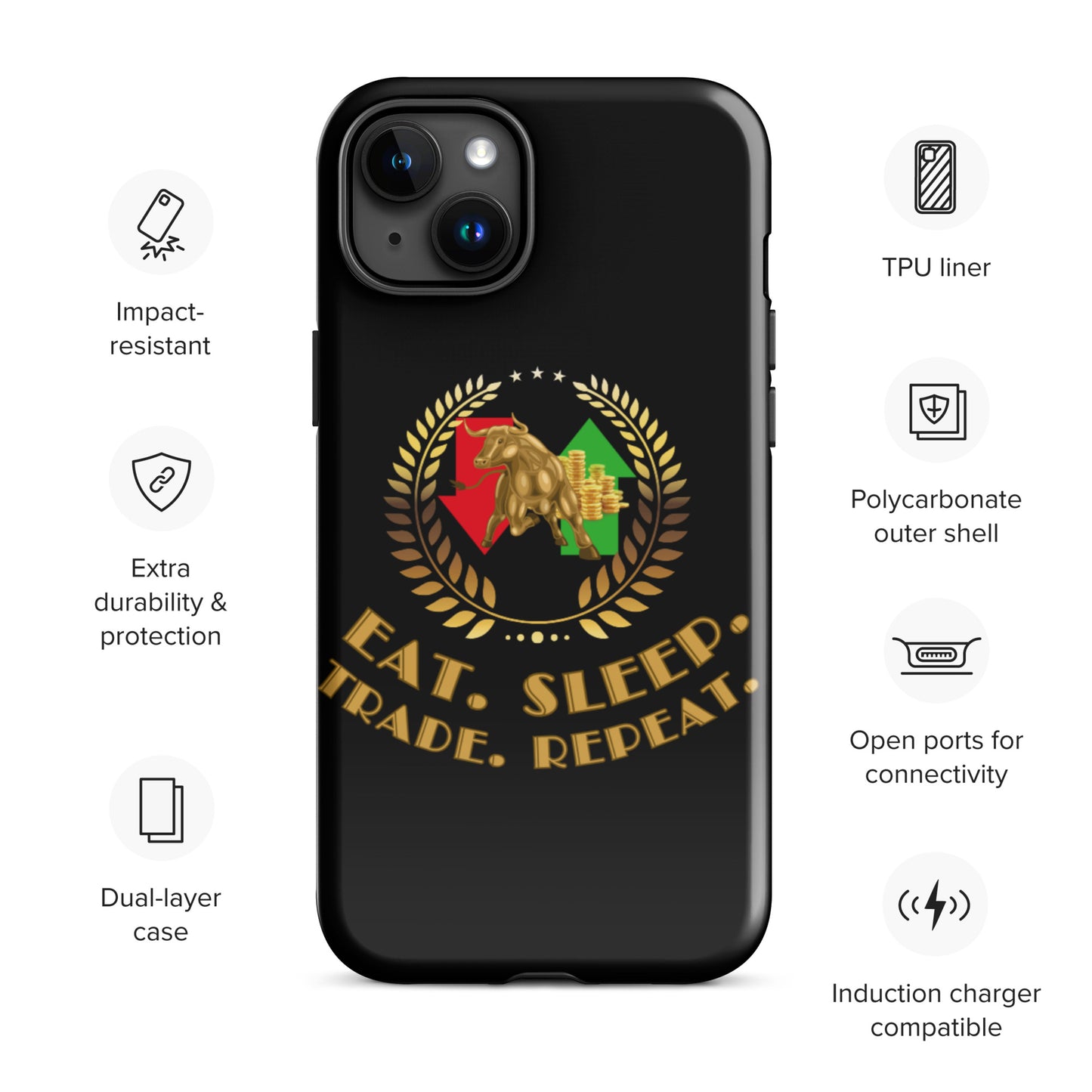 Trader 1 iPhone® case