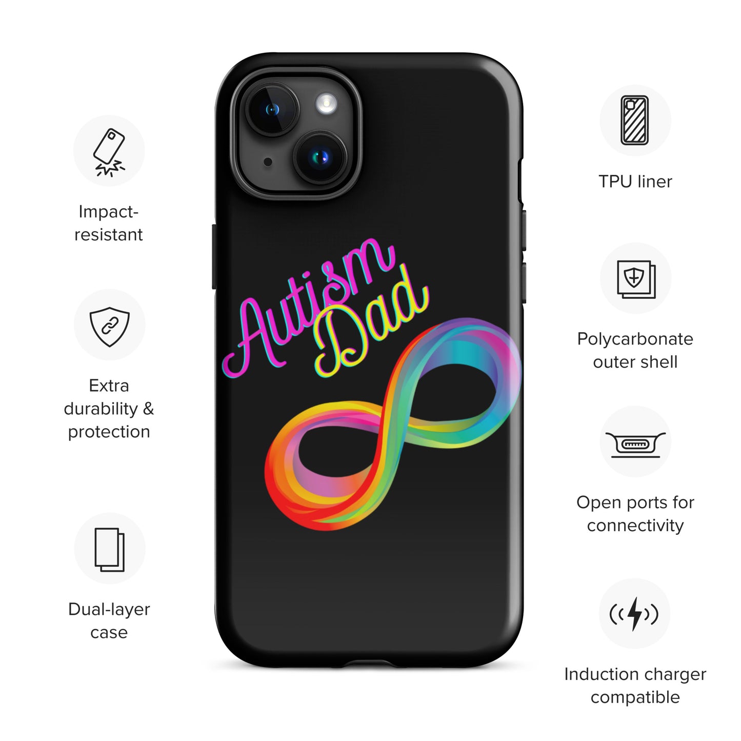 Autism Dad iPhone Case