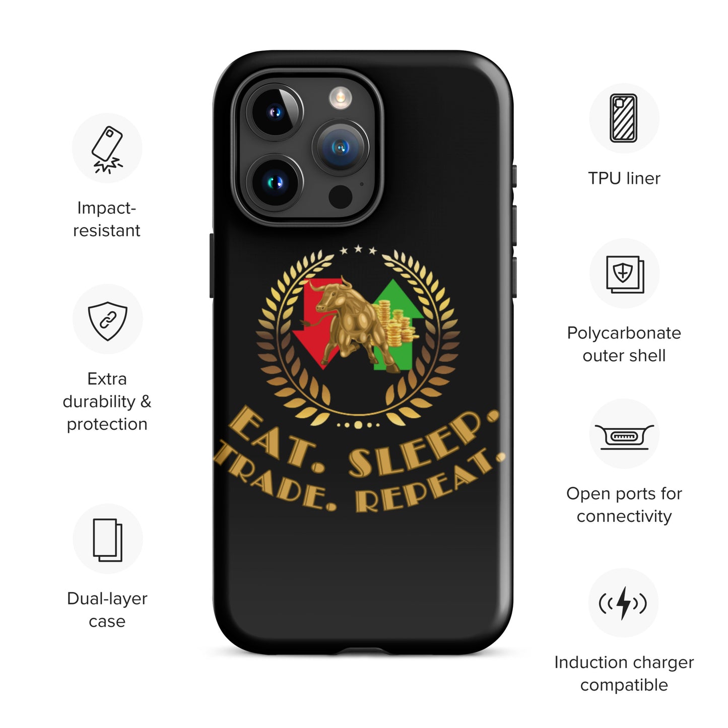 Trader 1 iPhone® case