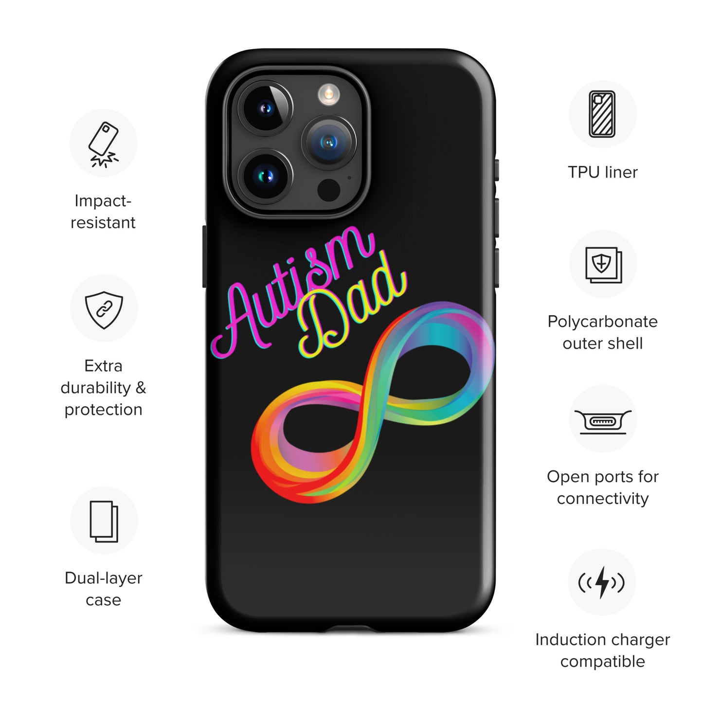 Autism Dad iPhone Case