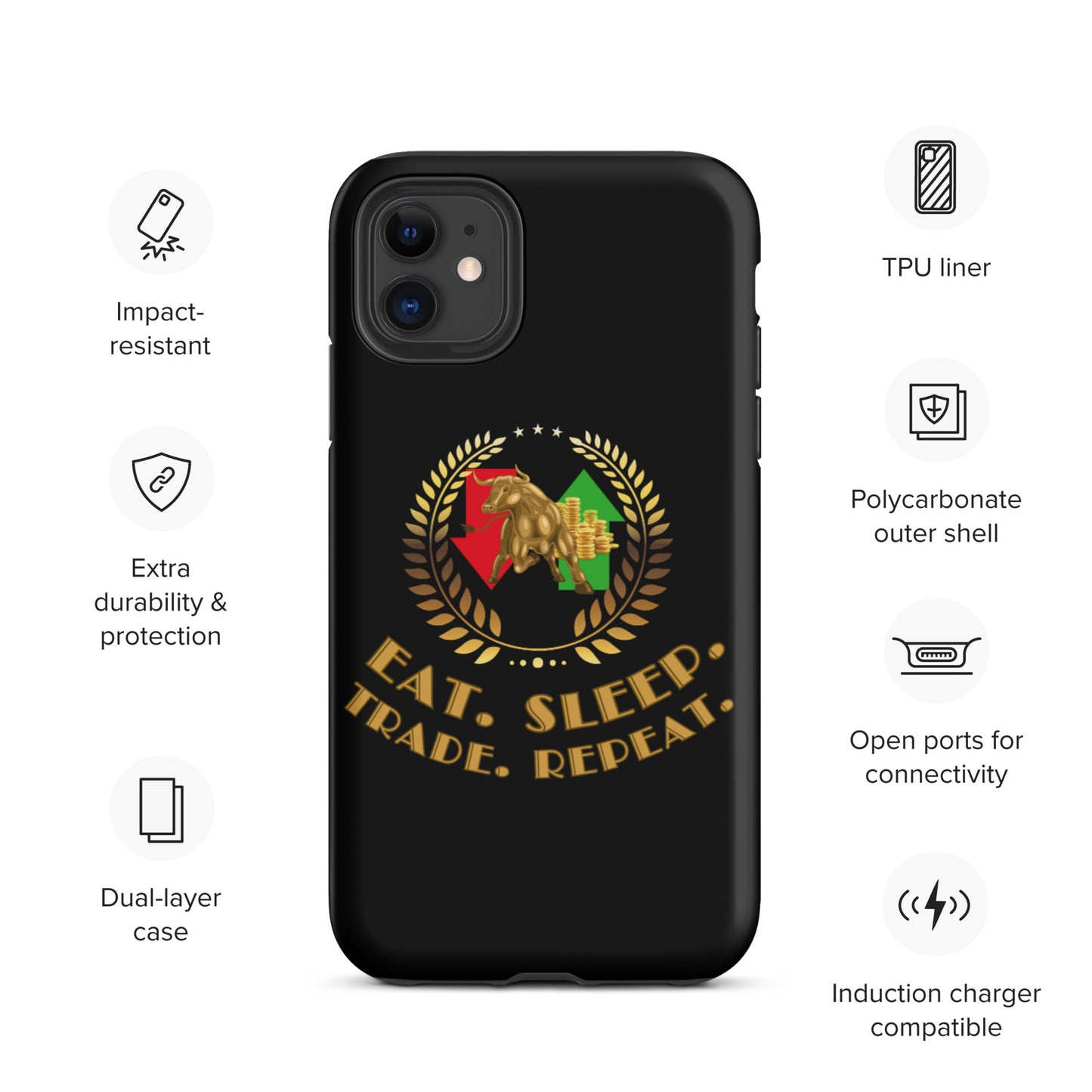 Trader 1 iPhone® case