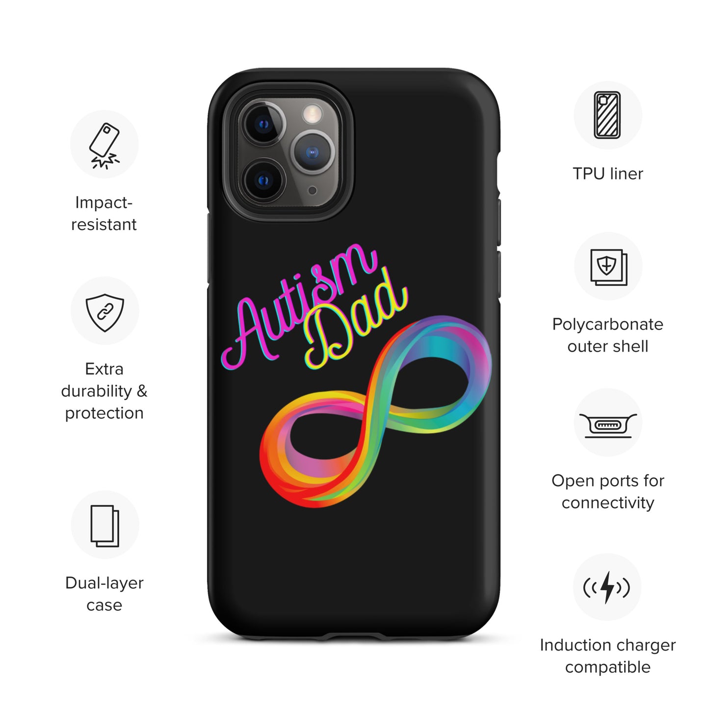 Autism Dad iPhone Case