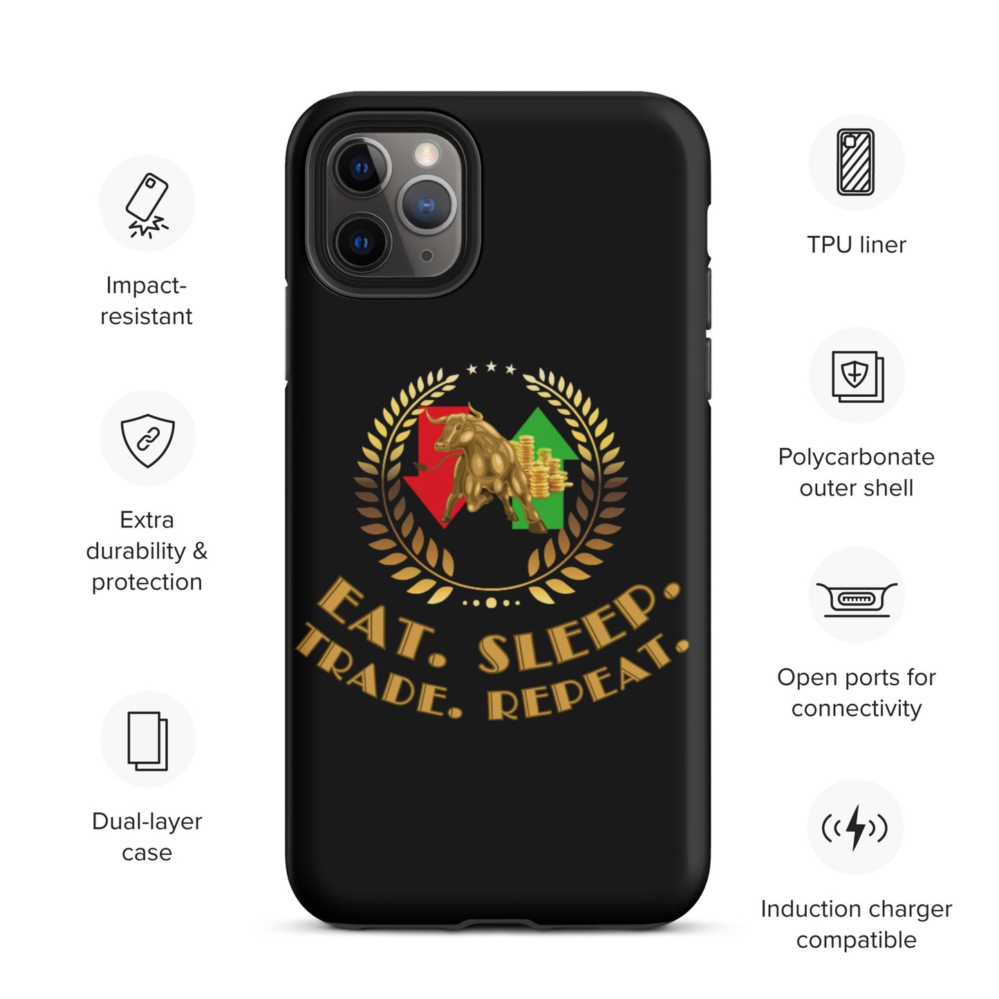 Trader 1 iPhone® case
