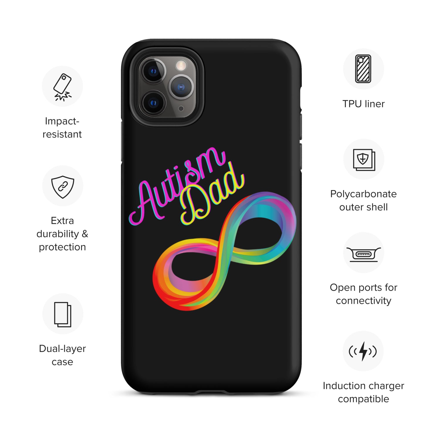Autism Dad iPhone Case