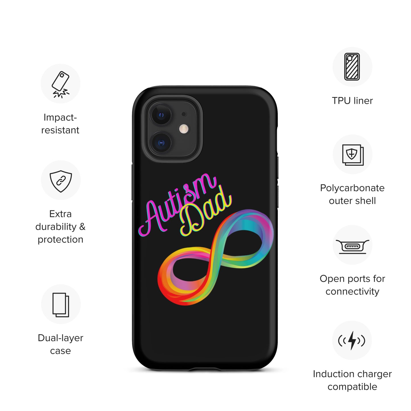 Autism Dad iPhone Case