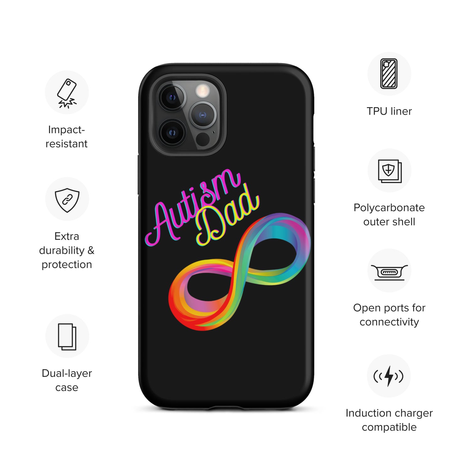 Autism Dad iPhone Case