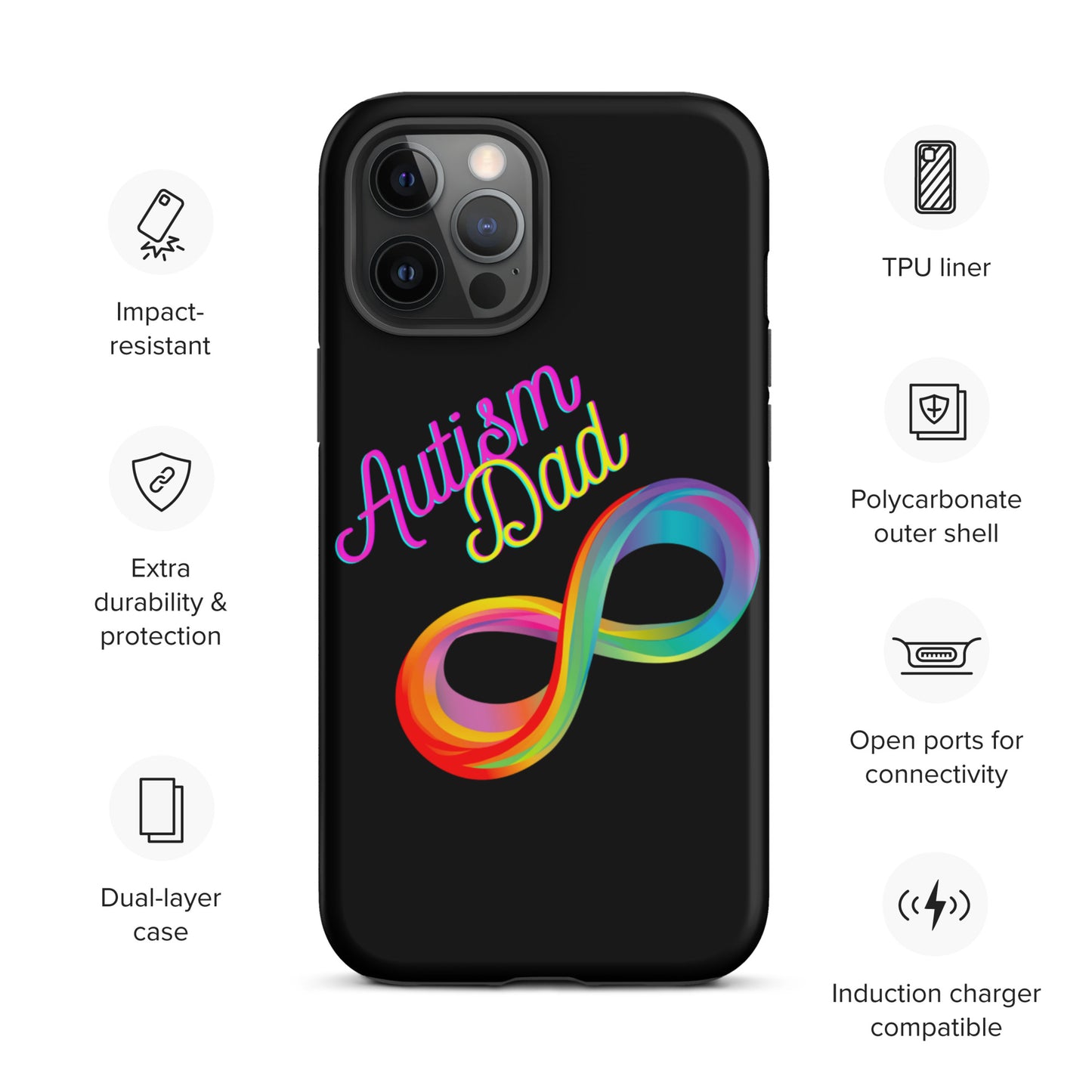 Autism Dad iPhone Case