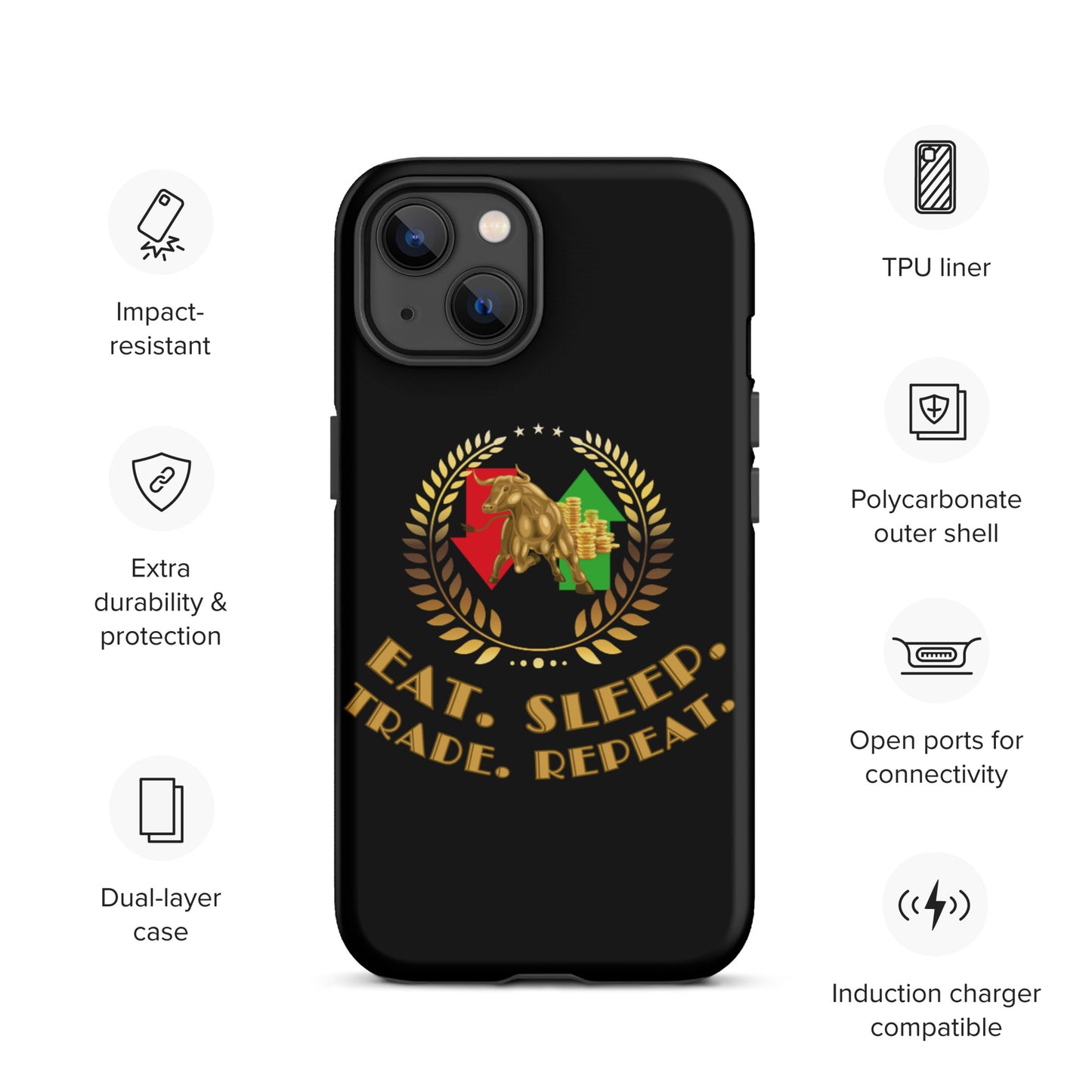 Trader 1 iPhone® case